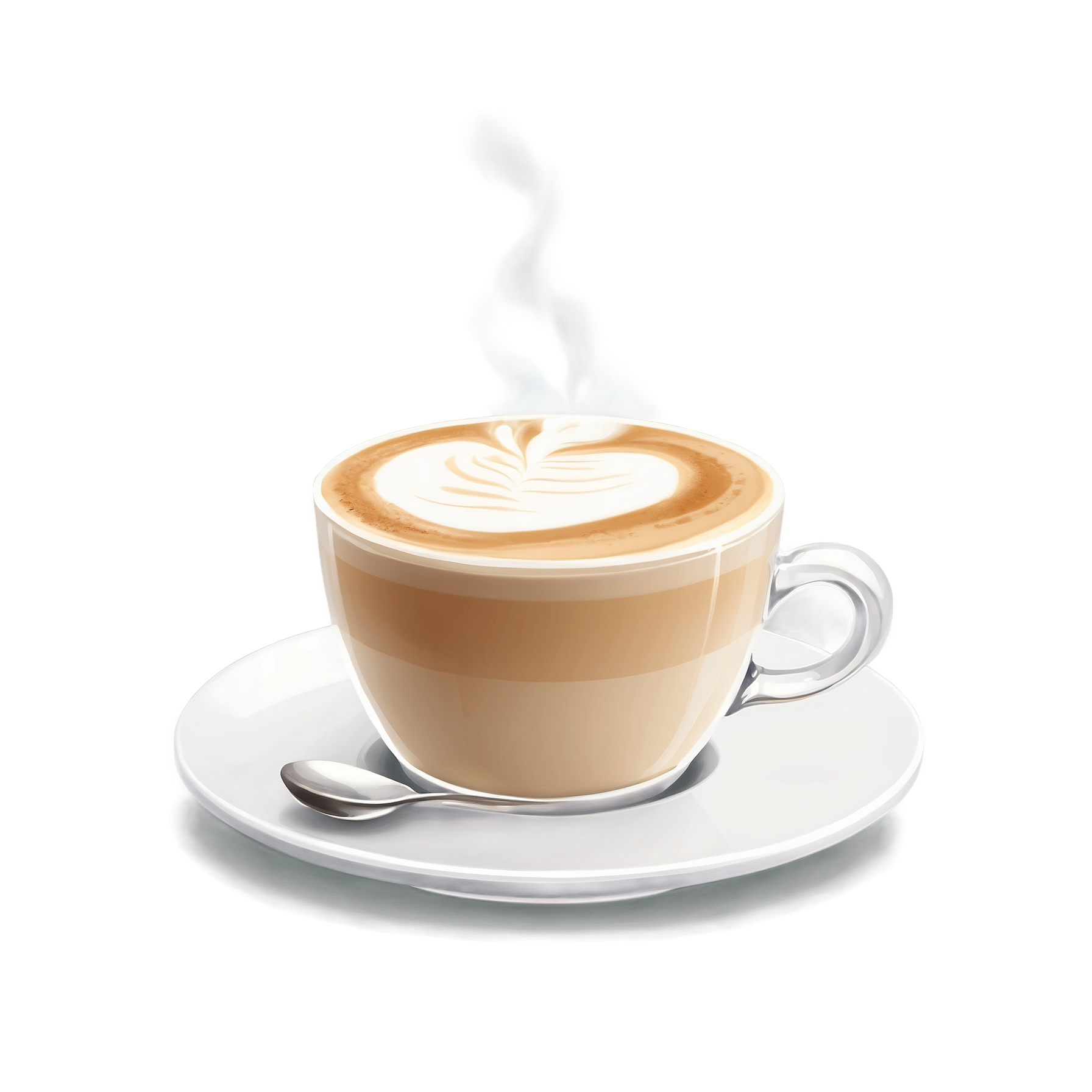 AlbedoBase XL Coffee Latte No shadow full details or high qu 2