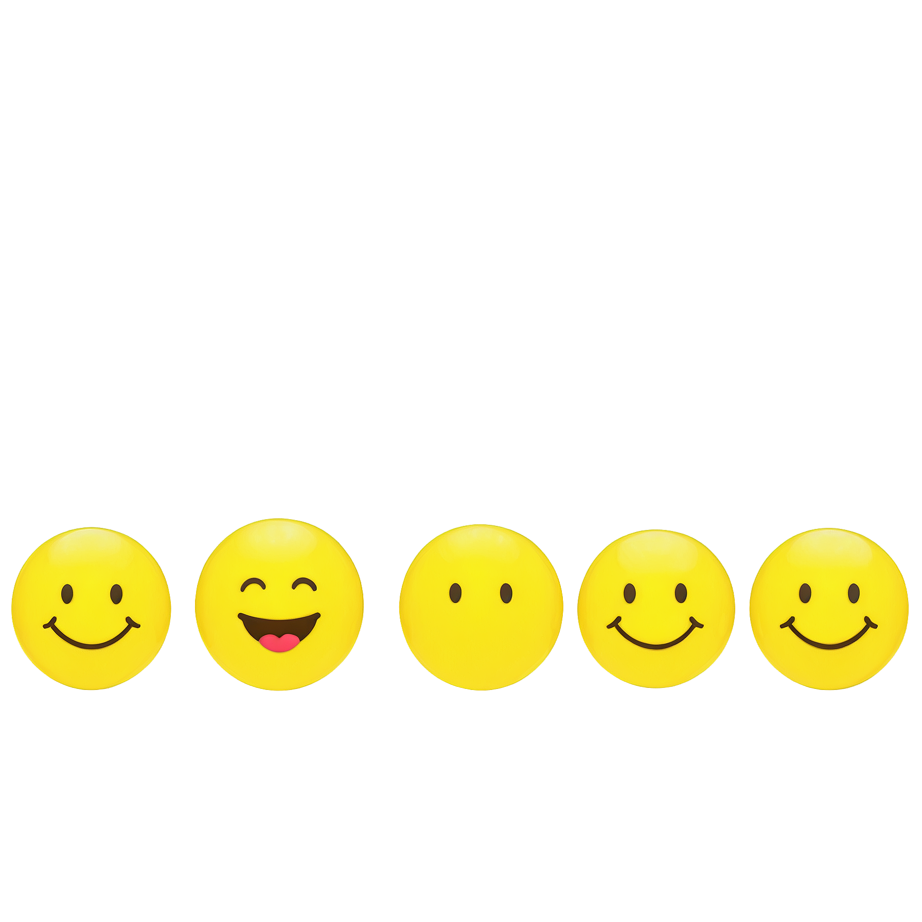 AlbedoBase XL yellow smiley emoji No shadow full details or 2