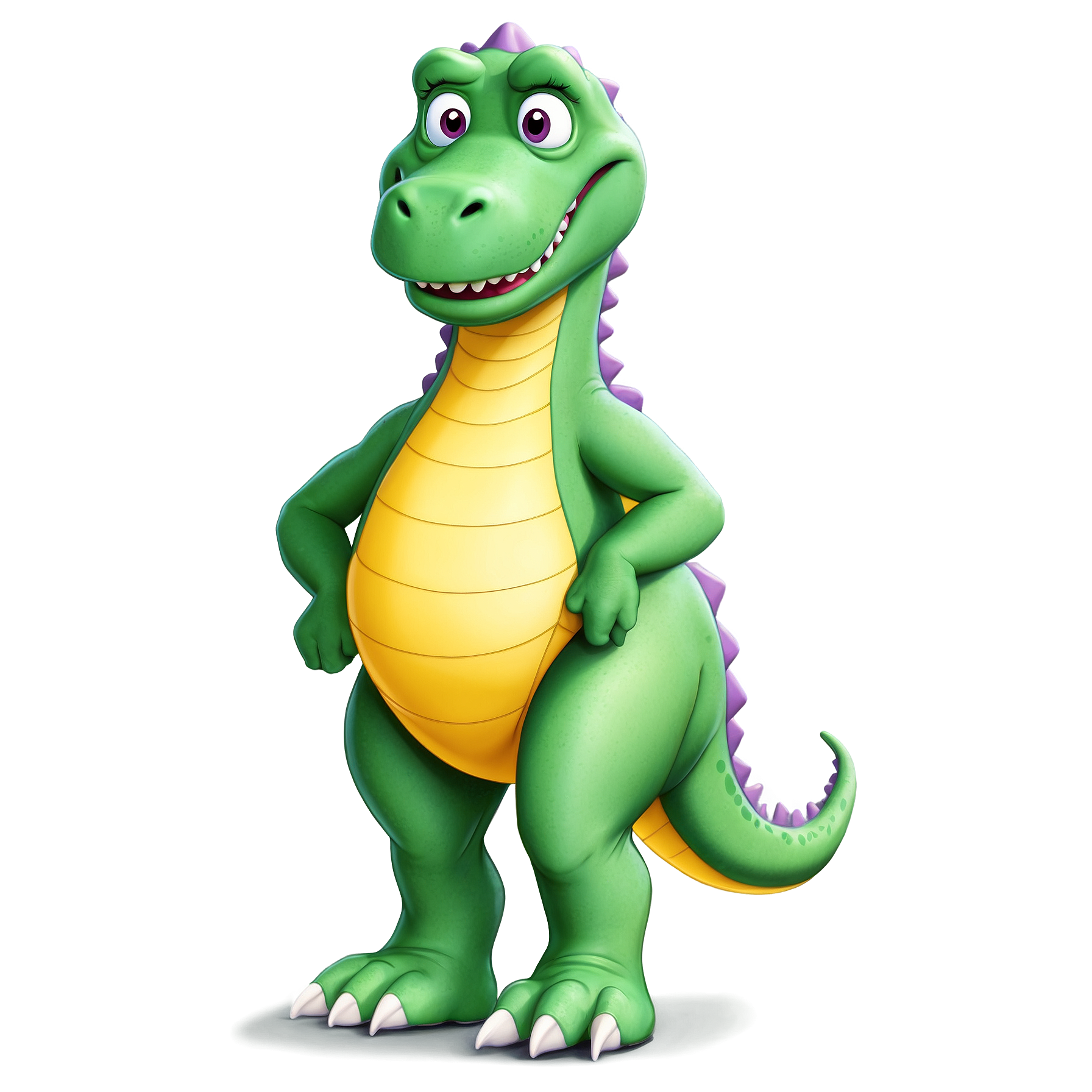 Graphic Design Barney Barney the Dinosaur realistic full body 4