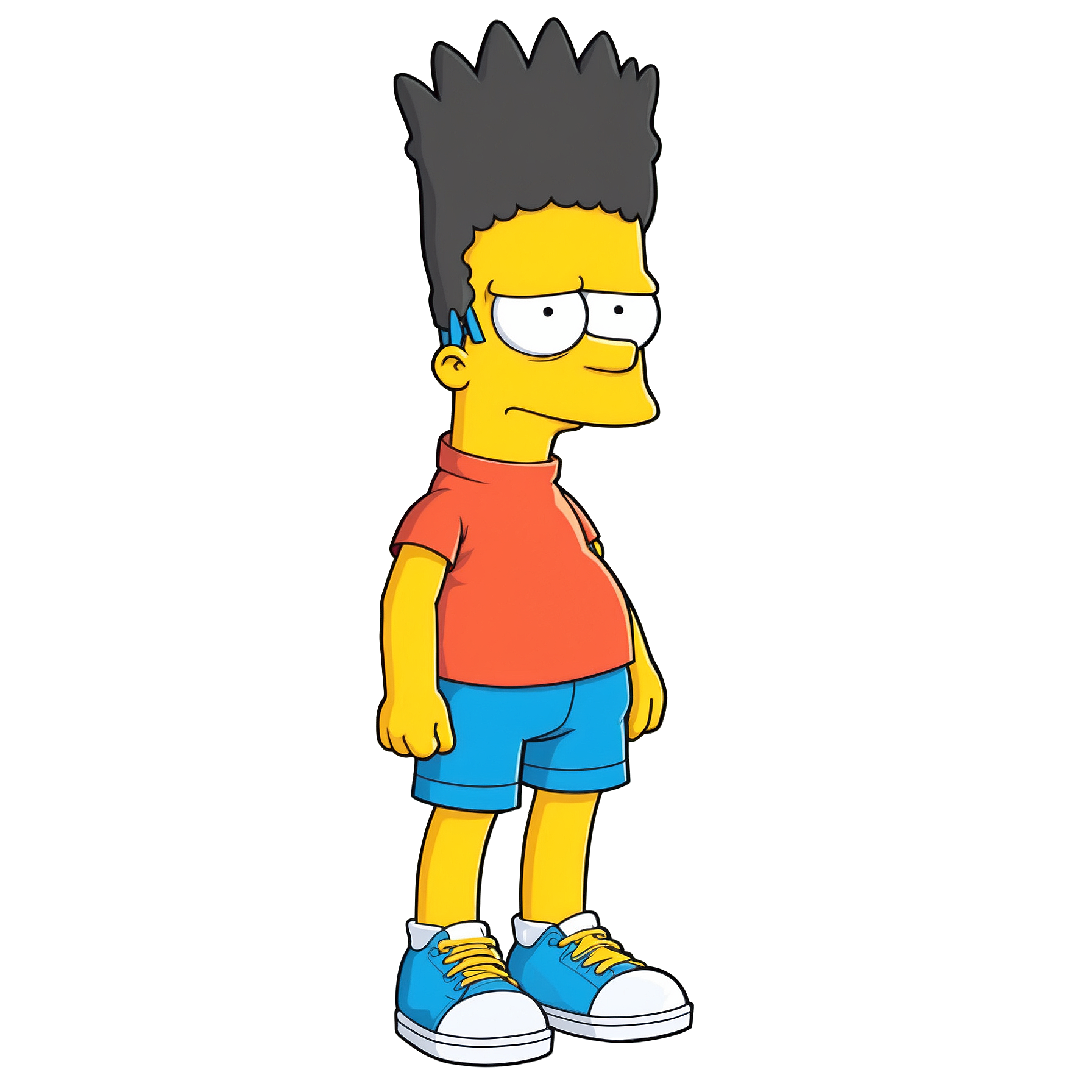 Graphic Design Bart Bart Simpson from The Simpsons realistic 7