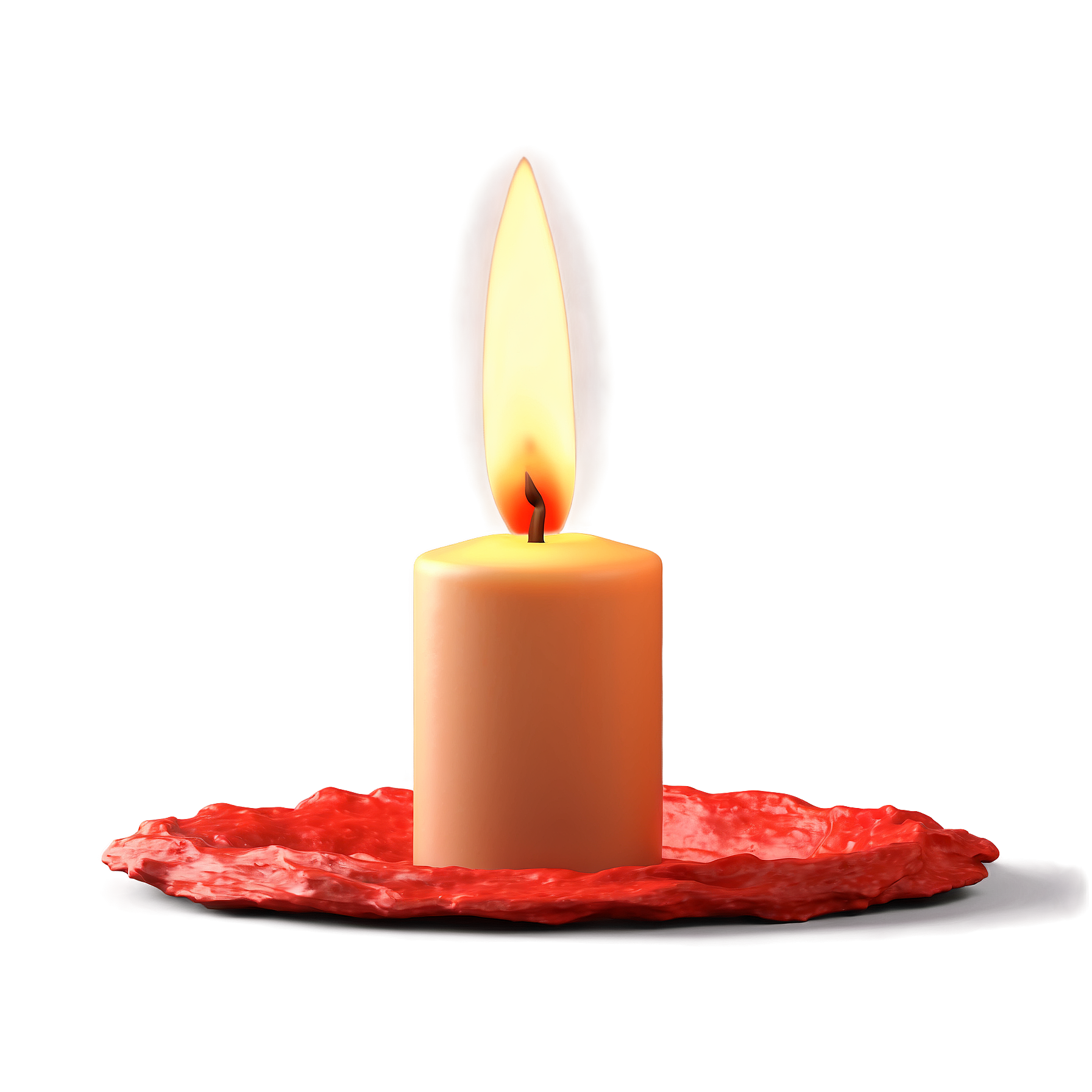 Graphic Design Candle full details or high quality 4k realisti 6