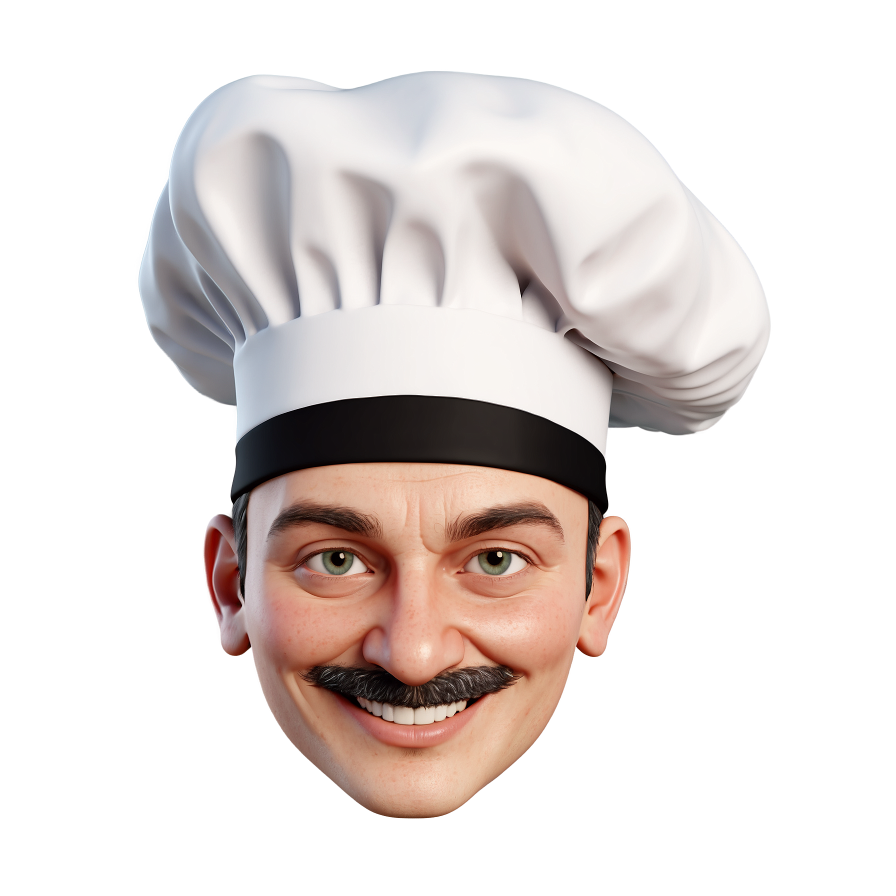 Graphic Design Chef Hat full details or high quality 4k realis 3