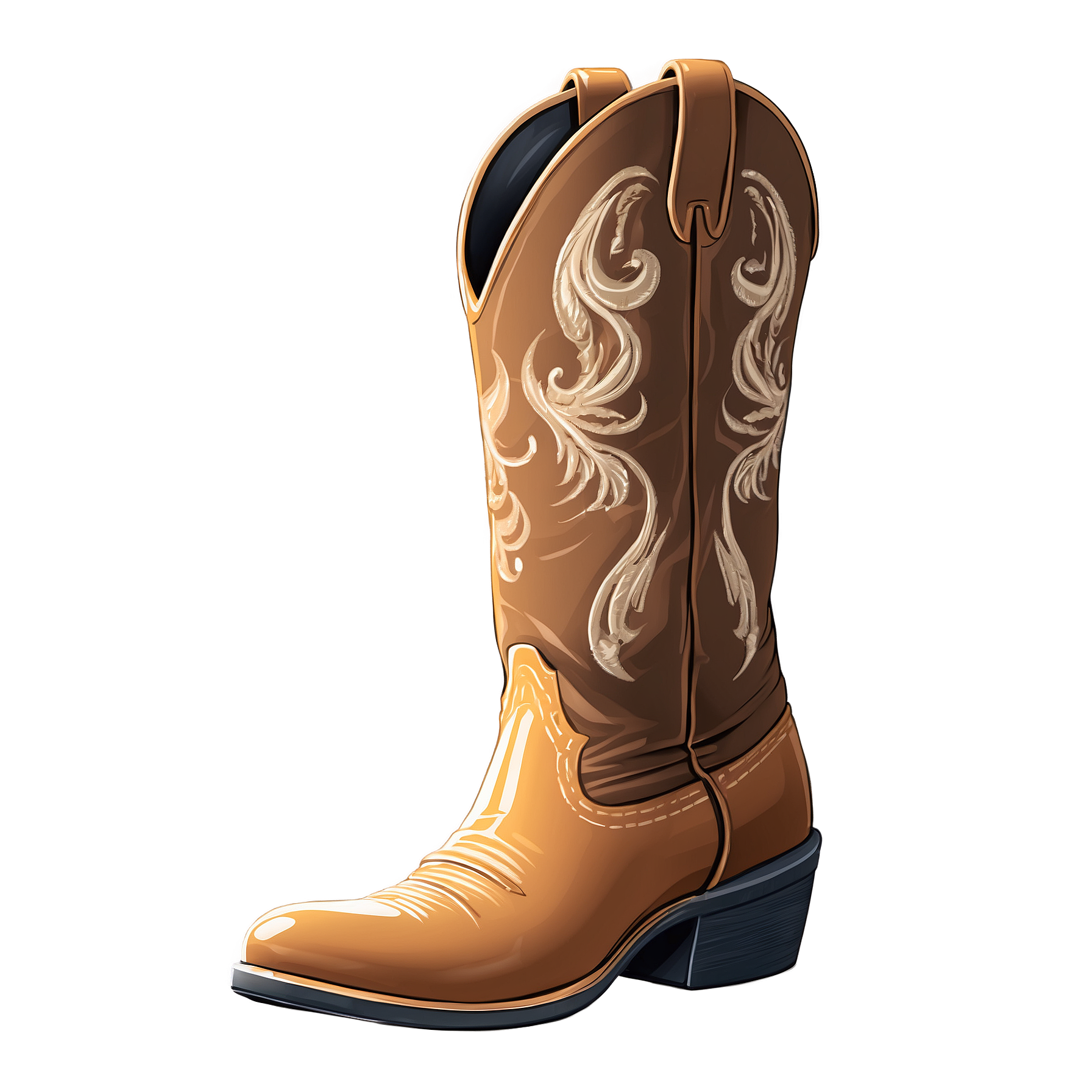 Graphic Design Cowboy Boots full details or high quality 4k r 4