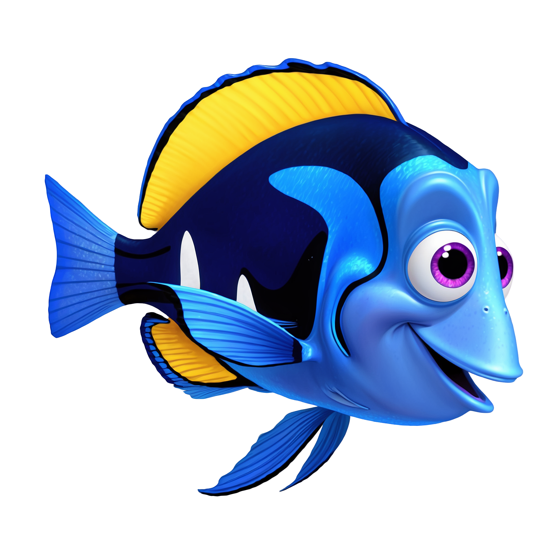 Graphic Design Dory from Finding Nemo realistic full body 2d 4