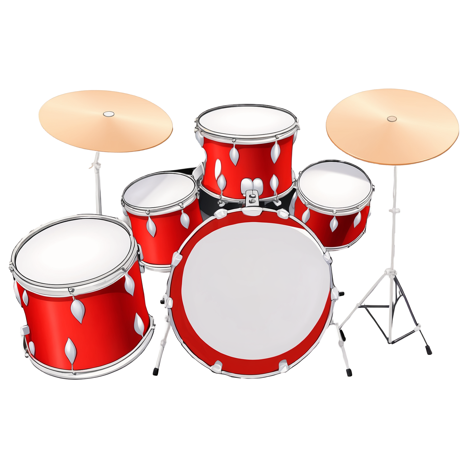Graphic Design Drum full details or high quality 4k realistic 5