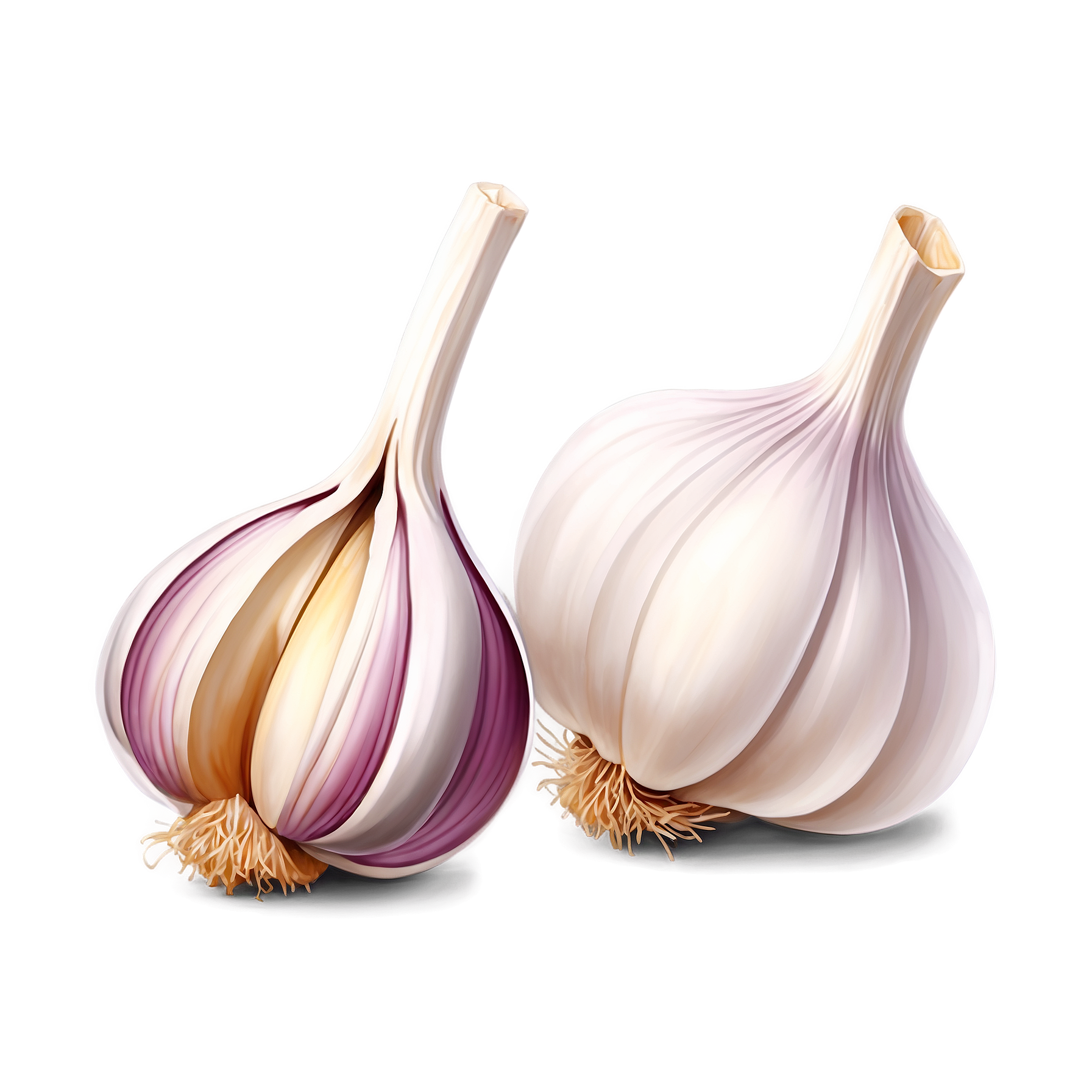 Graphic Design Garlic full details or high quality 4k realisti 1