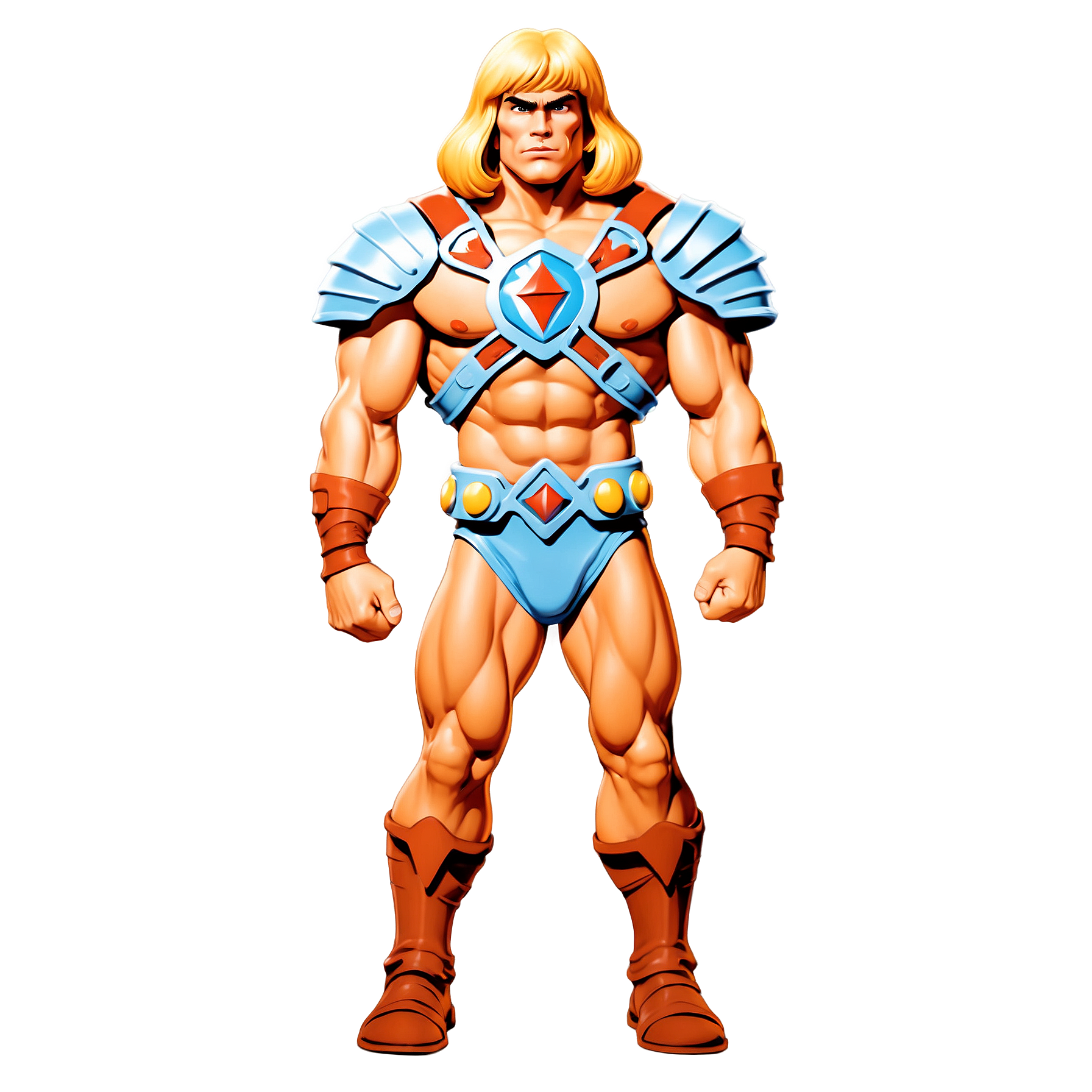 Graphic Design HeMan from Masters of the Universe realistic f 4