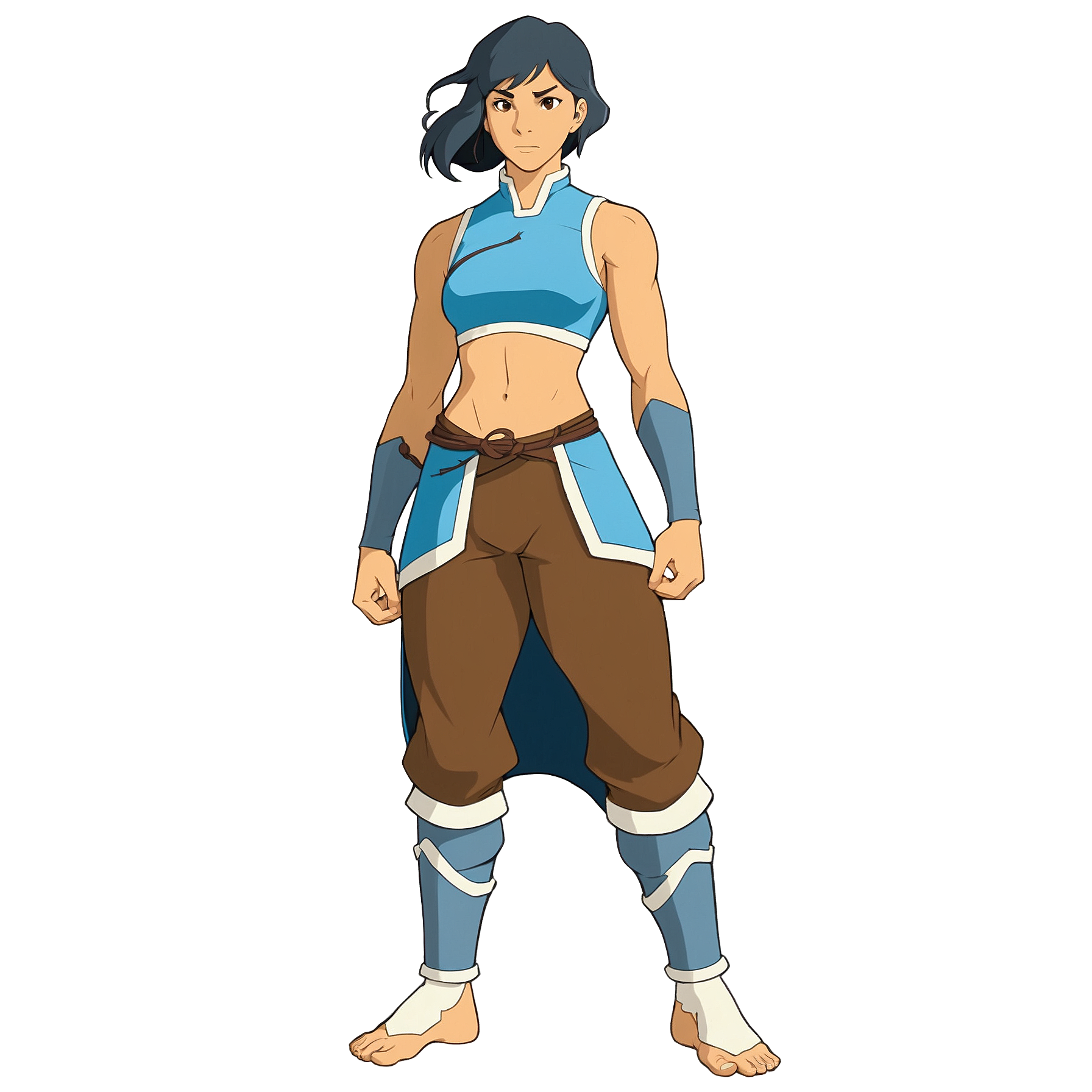 Graphic Design Korra from The Legend of Korra realistic full b 2