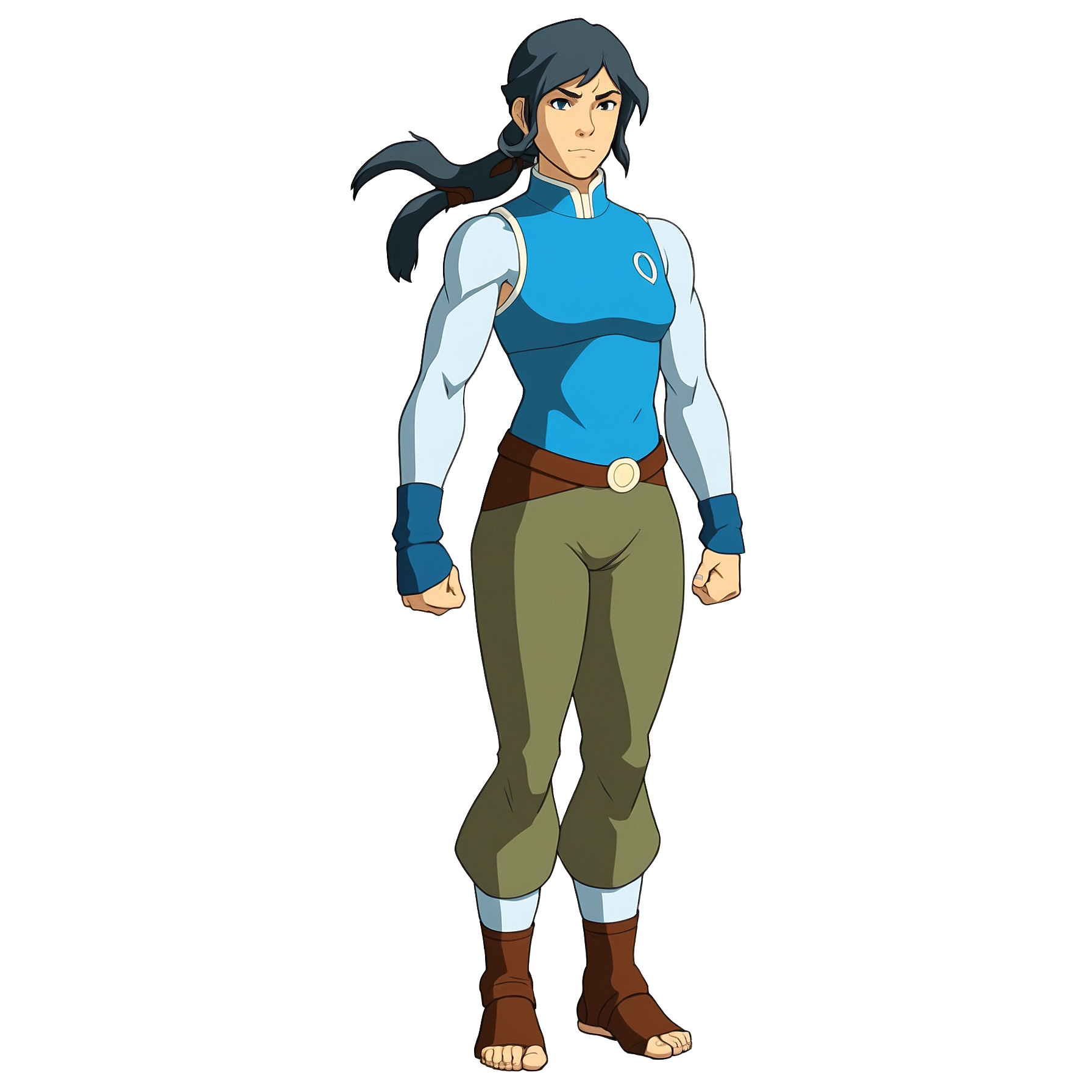 Graphic Design Korra from The Legend of Korra realistic full b 4