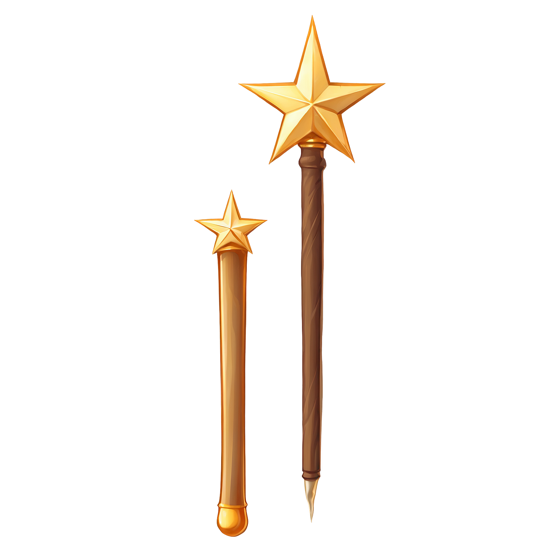 Graphic Design Magic Wand full details or high quality 4k real 4 Enchanted Wand Spells PNG