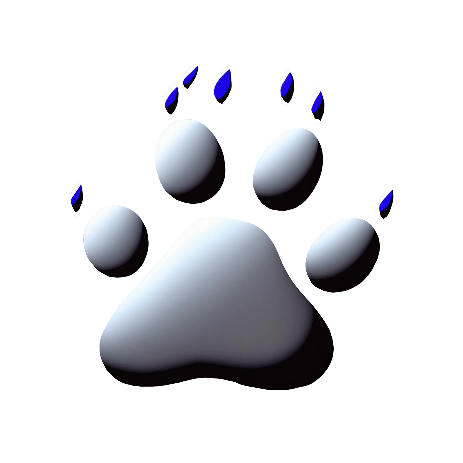 Graphic Design Paw Print full details or high quality 4k reali 3