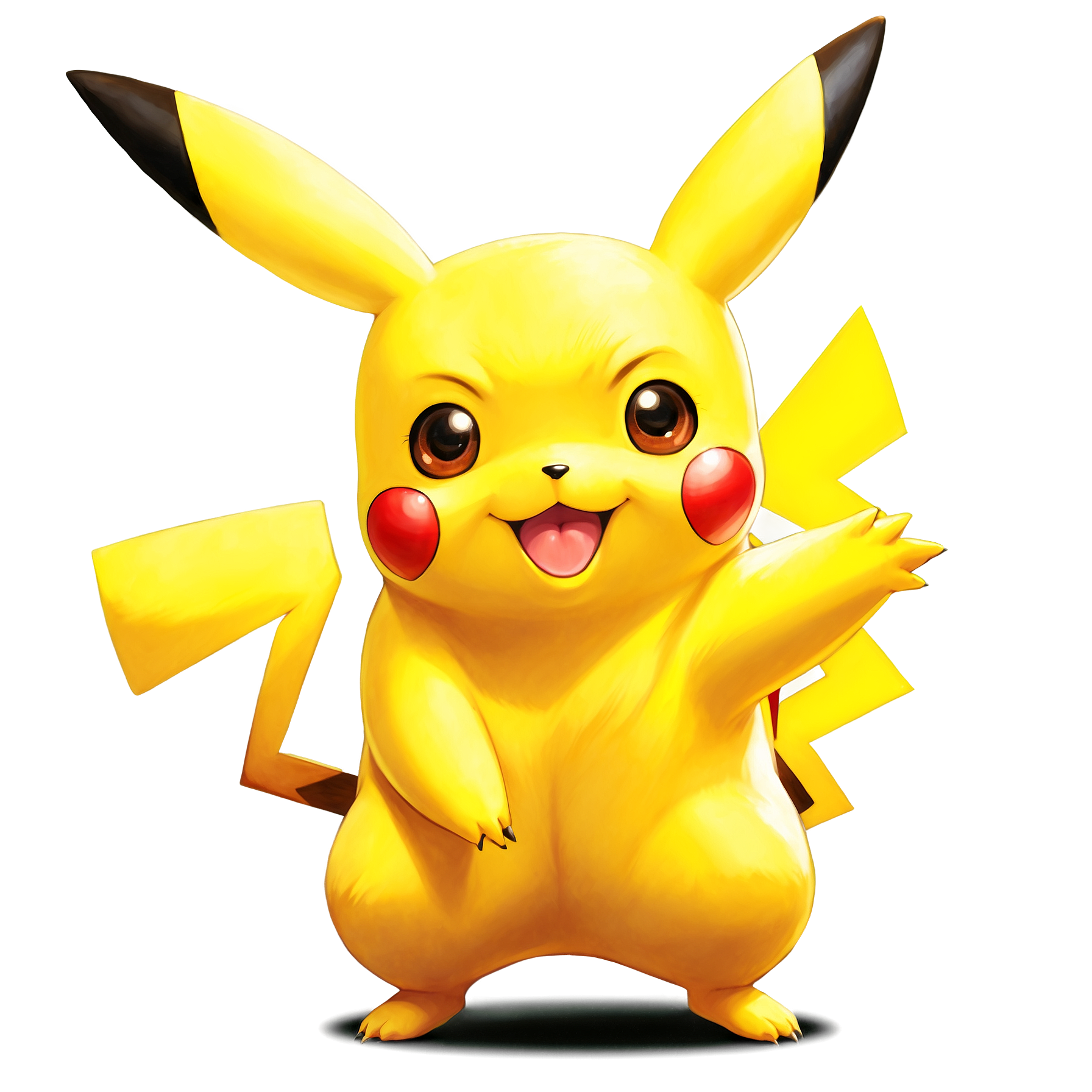Graphic Design Pikachu from Pokmon realistic full body 2d car 0