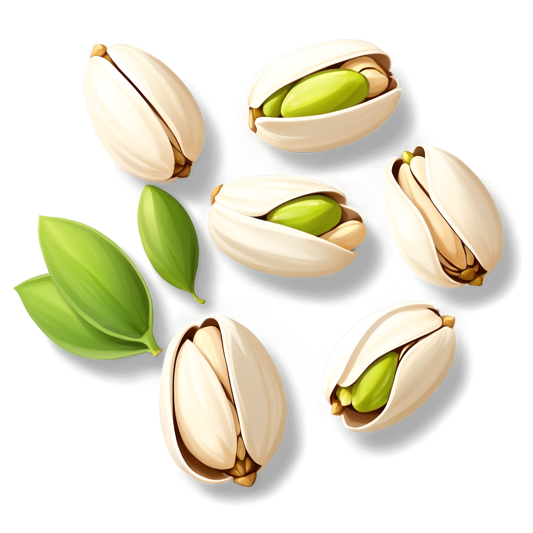 Graphic Design Pistachios full details or high quality 4k rea 0