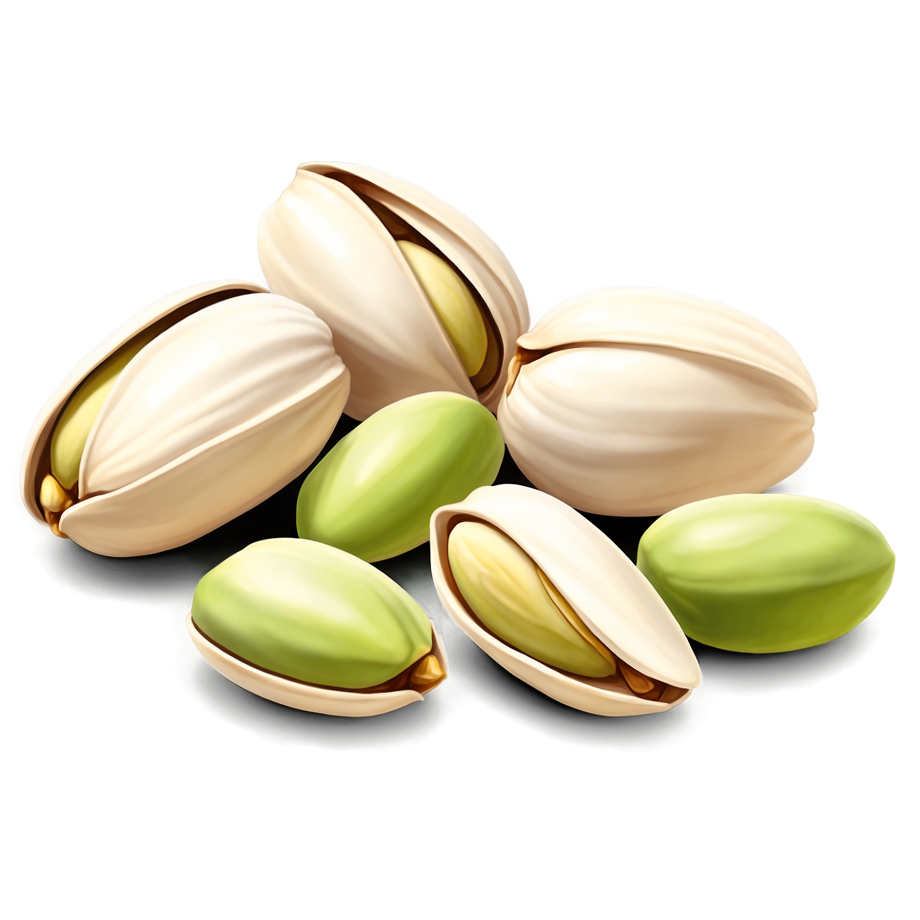 Graphic Design Pistachios full details or high quality 4k rea 3