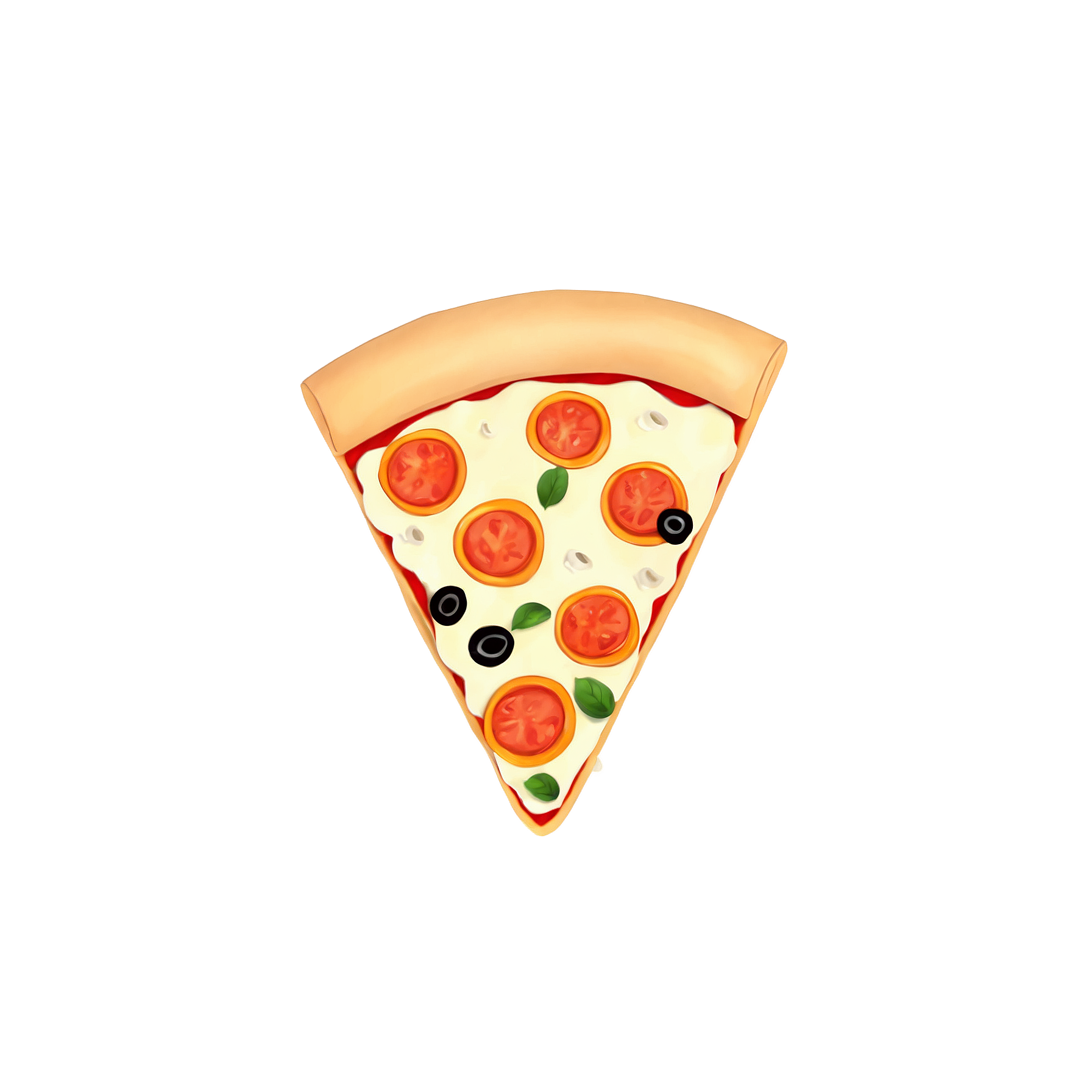 Graphic Design Pizza Slice full details or high quality 4k re 2