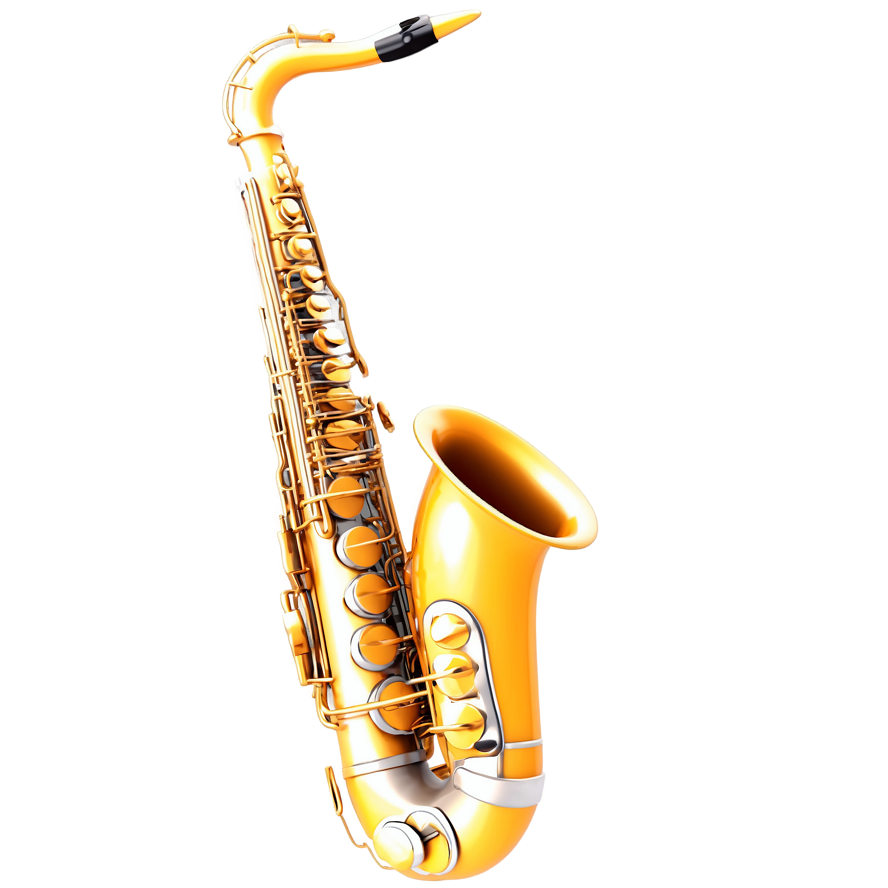 Graphic Design Saxophone full details or high quality 4k reali 5