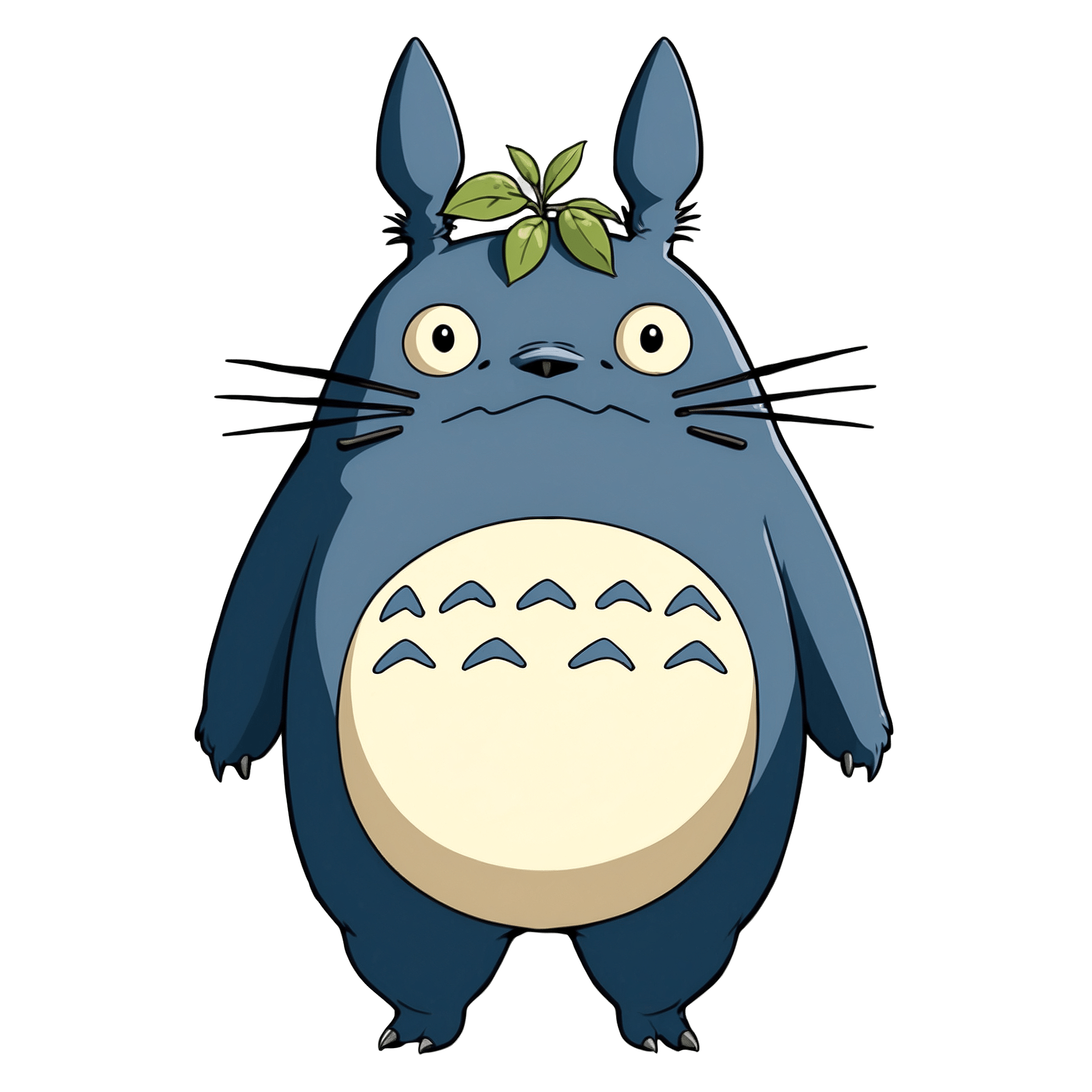 Graphic Design Totoro from My Neighbor Totoro realistic full 1