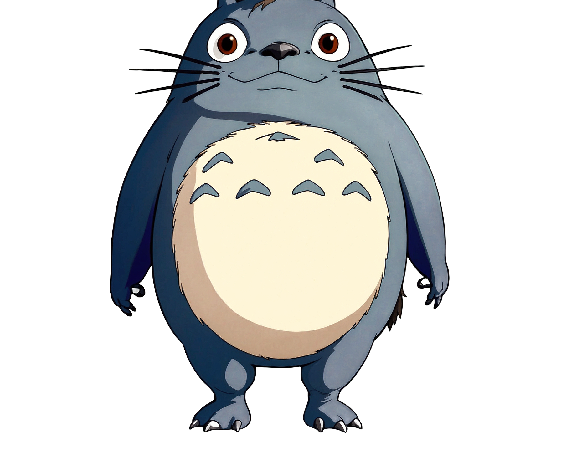 Graphic Design Totoro from My Neighbor Totoro realistic full 6