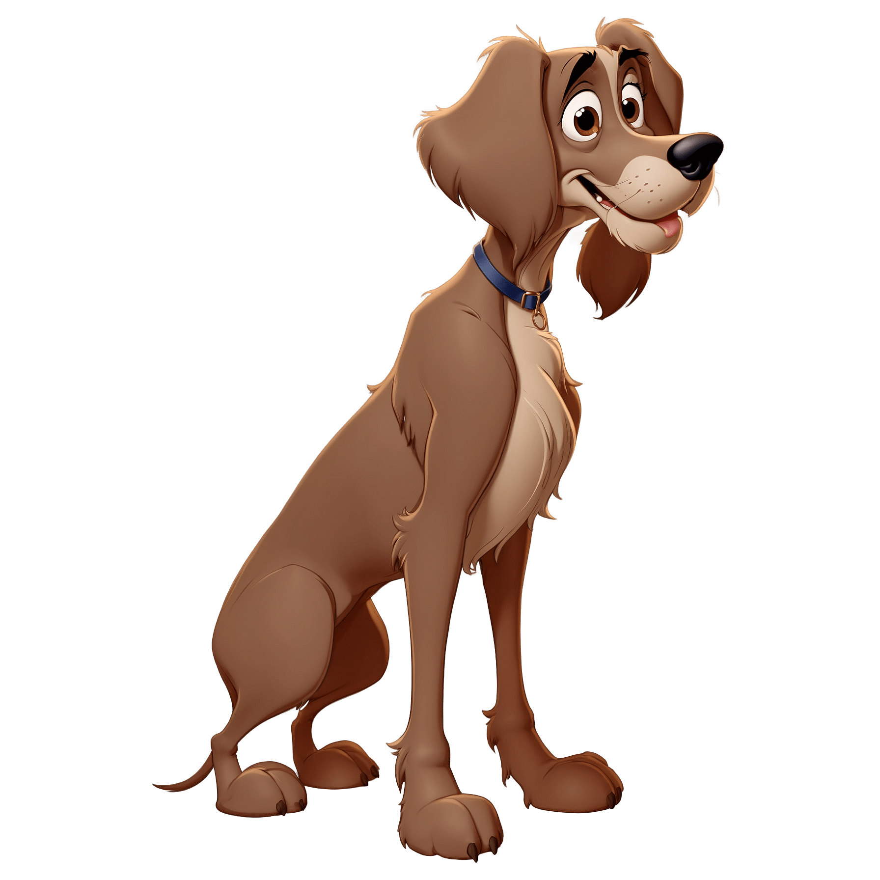 Graphic Design Tramp from Lady and the Tramp realistic full bo 5