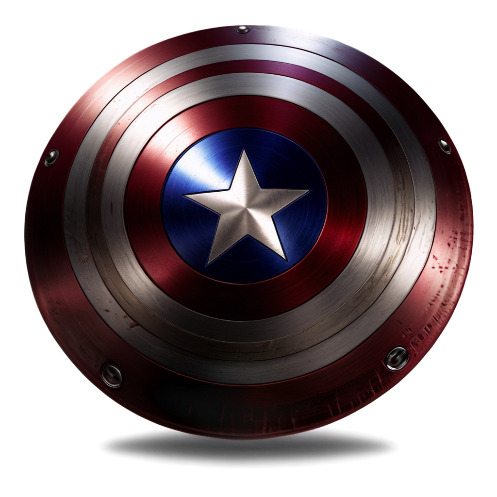 Leonardo Vision XL Captain America No shadow full details or 1 Captain America Transparent PNG