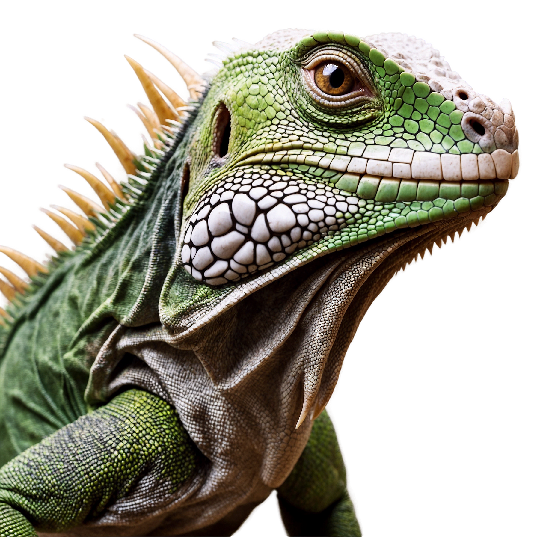 Lifelike Vision Iguana full details or high quality 4k realist 4