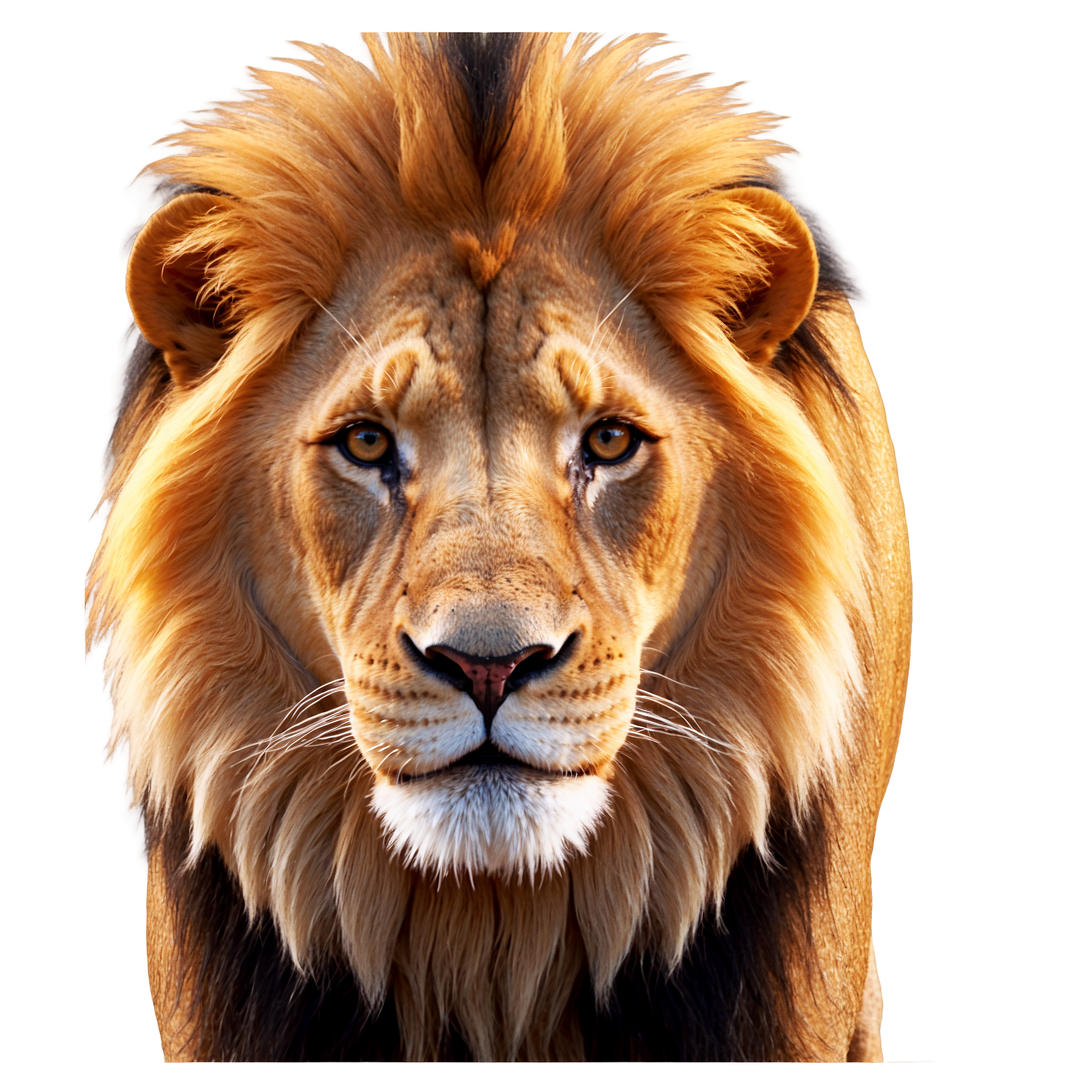 Lifelike Vision Lion full details or high quality 4k realistic 7