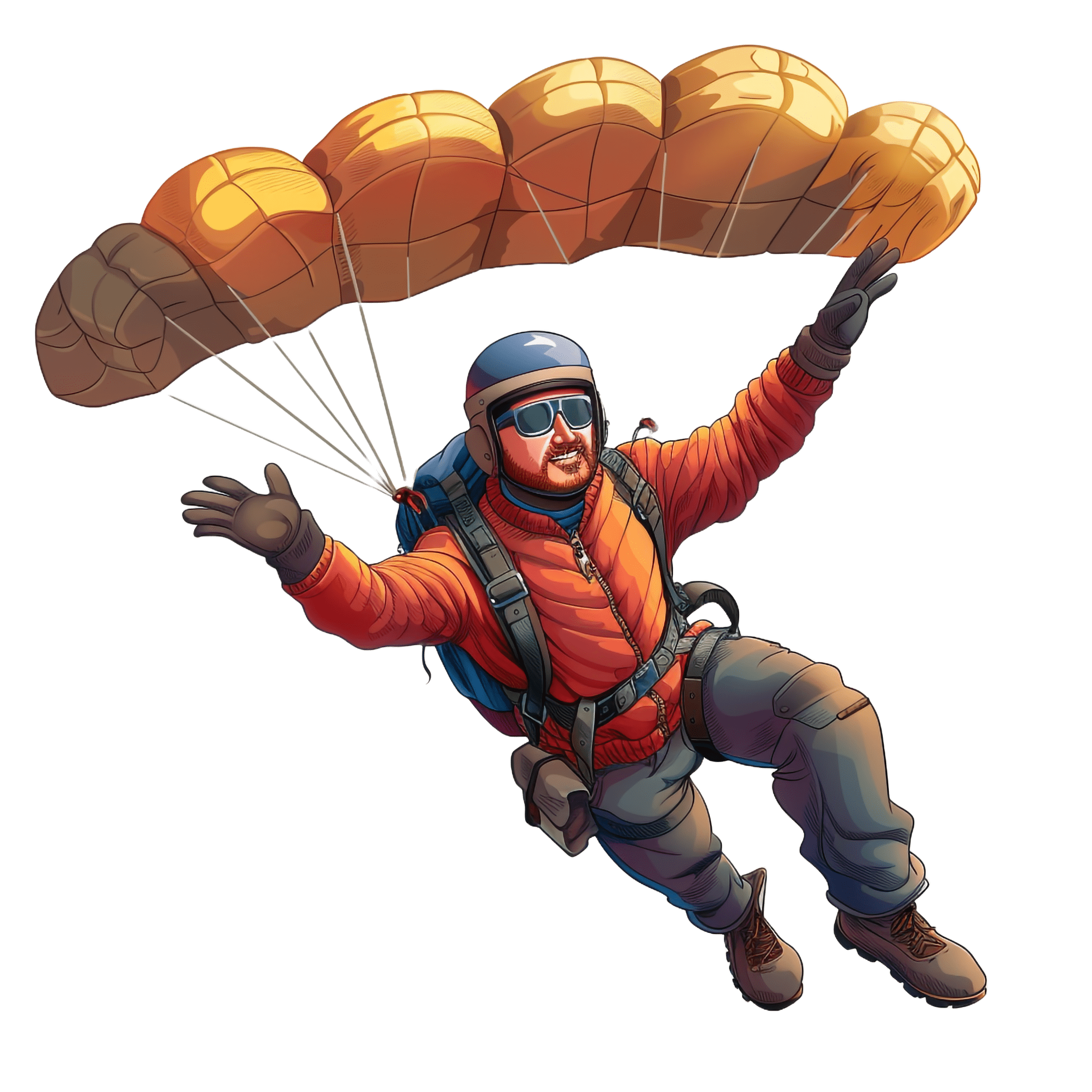 jawadseotoolninja 55781 17625 Base jumper realistic 2d cartoon  825254fc 38f0 445f 9d3a 946071bf101a