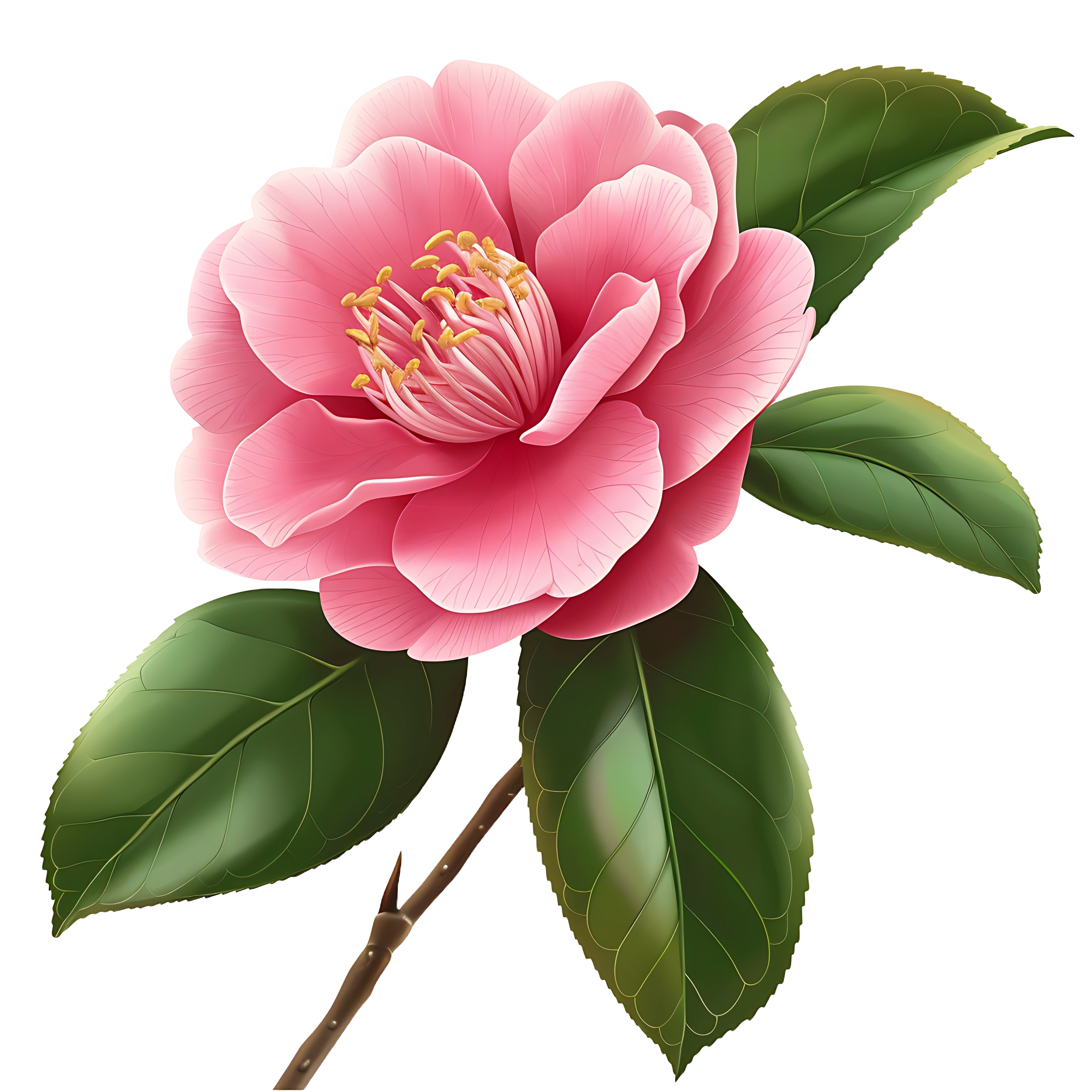 jawadseotoolninja 55781 17625 Camellia flower realistic on whit 2e68641f 338f 4edc b0a8 739d95c790cc