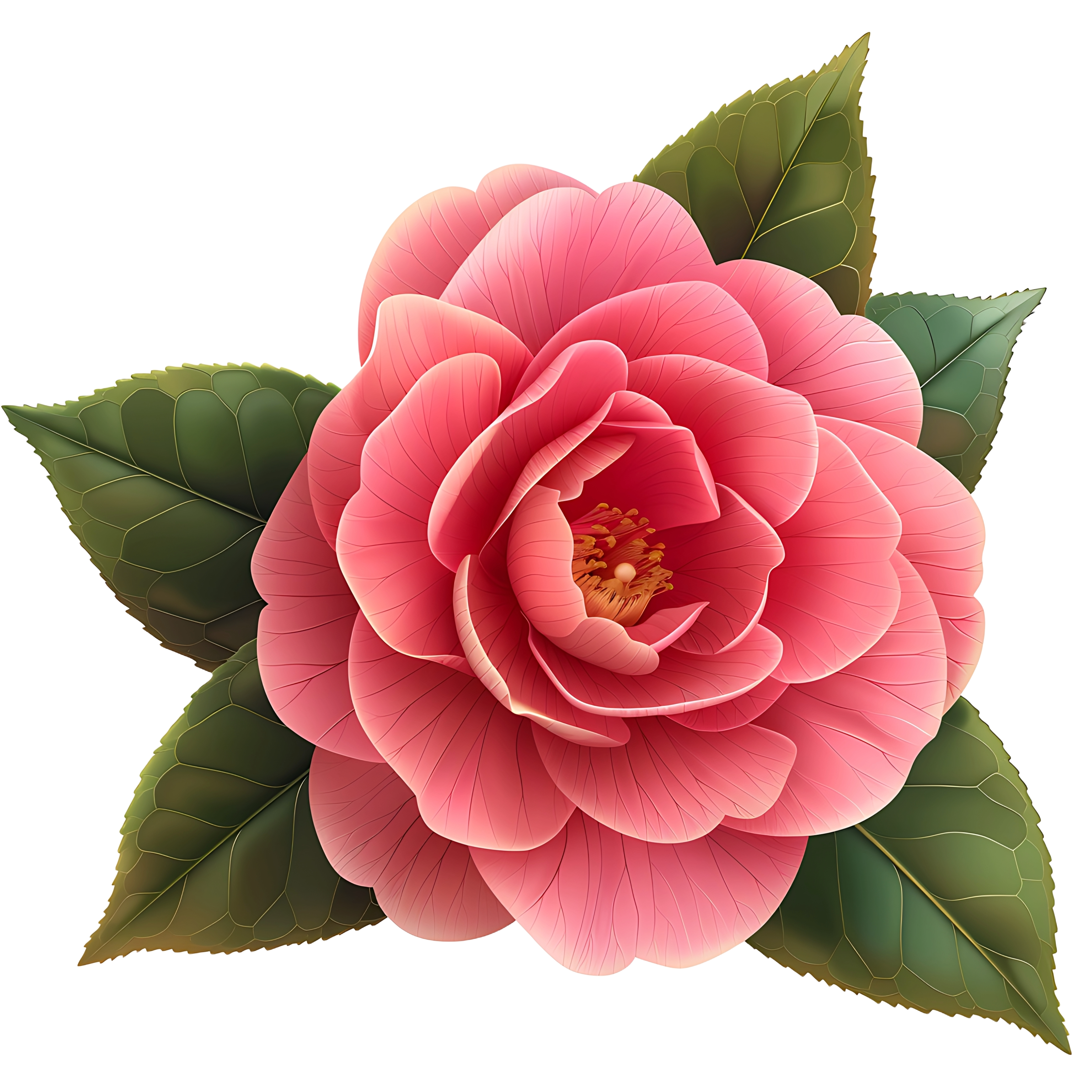 jawadseotoolninja 55781 17625 Camellia flower realistic on whit 5032c9ef 538b 41ea 9447 cb1c2b4b3eaf