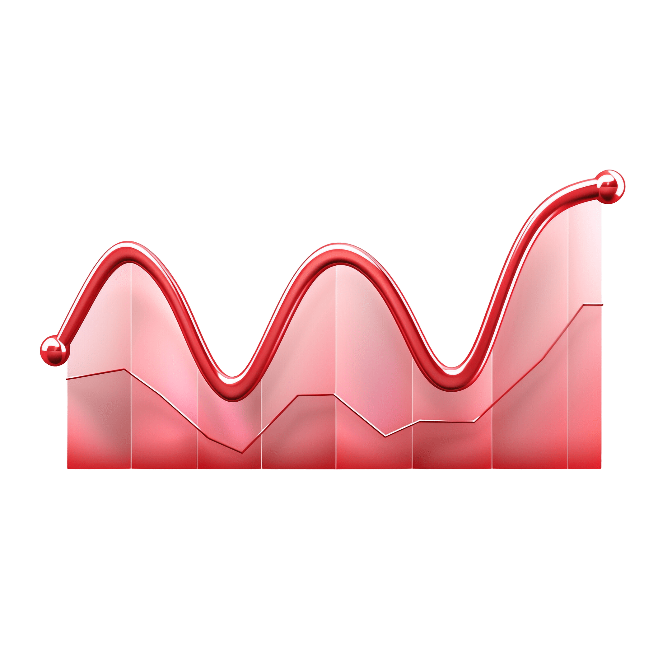 jawadseotoolninja 55781 17625 Line graph icon realistic on whit e24897a8 698d 4e06 9eaf b830aea7ec85