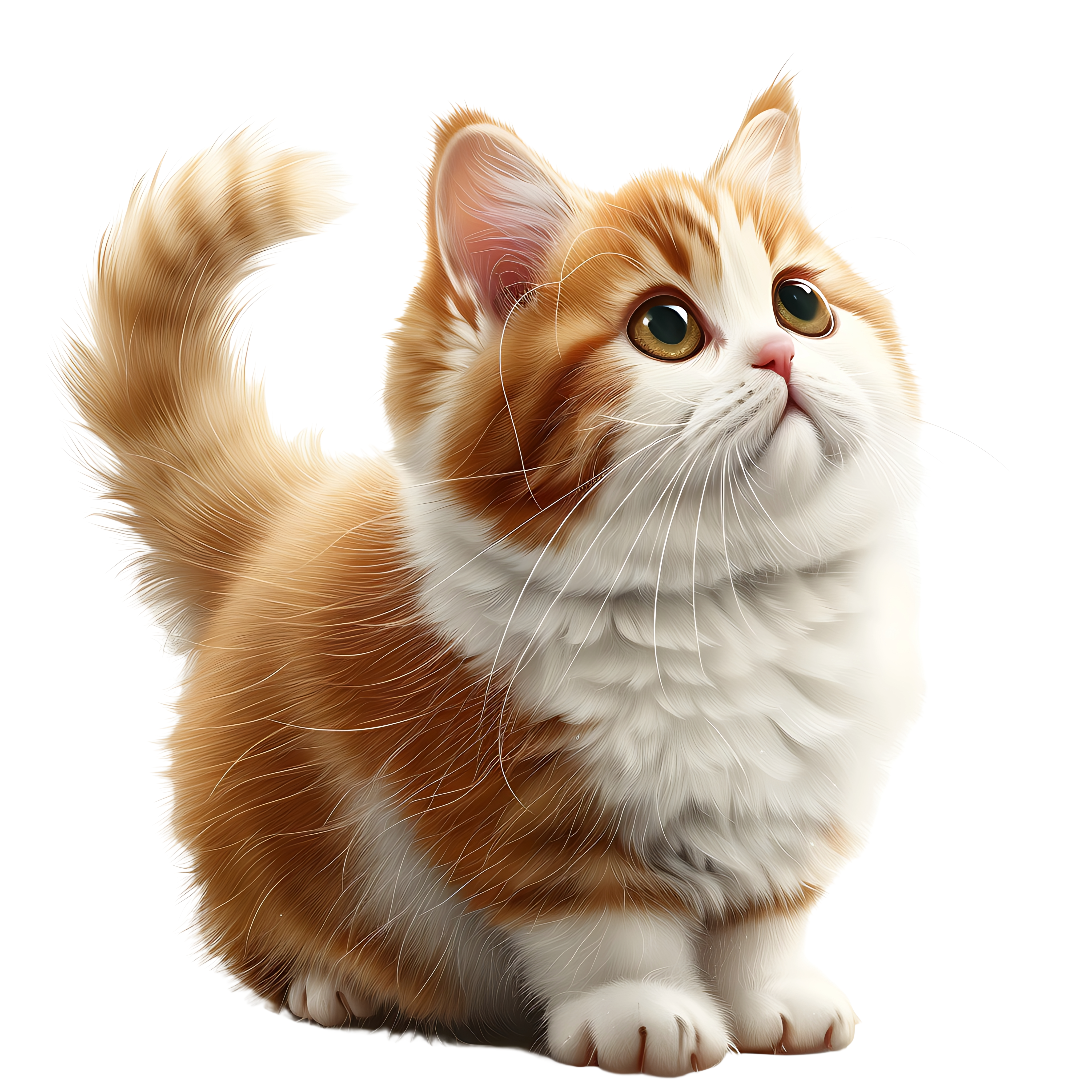 jawadseotoolninja 55781 17625 Munchkin cat realistic on white b 989a0b71 d52d 44eb 8767 f2bb77b23022