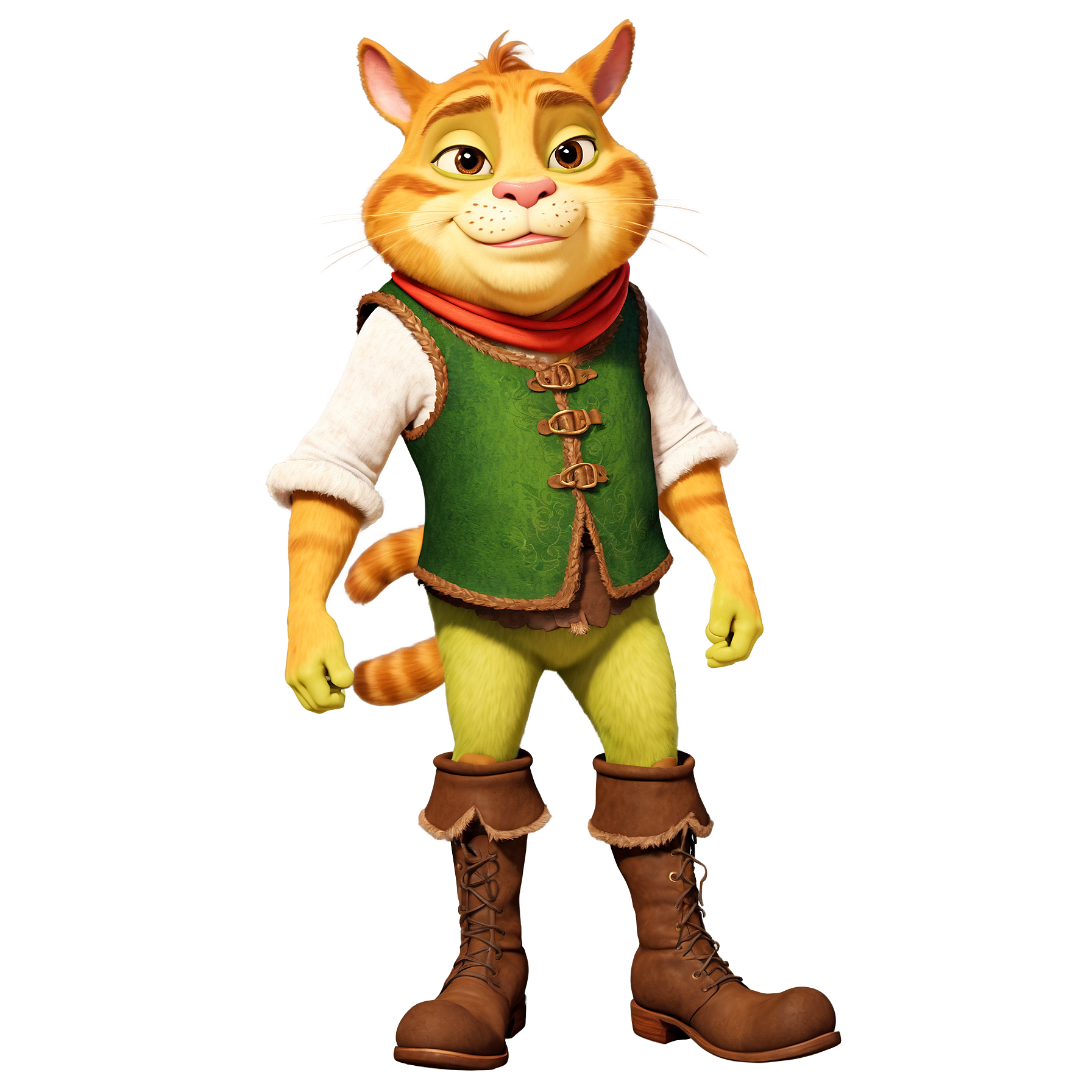 Graphic Design Puss Puss in Boots from Shrek realistic full bo 7