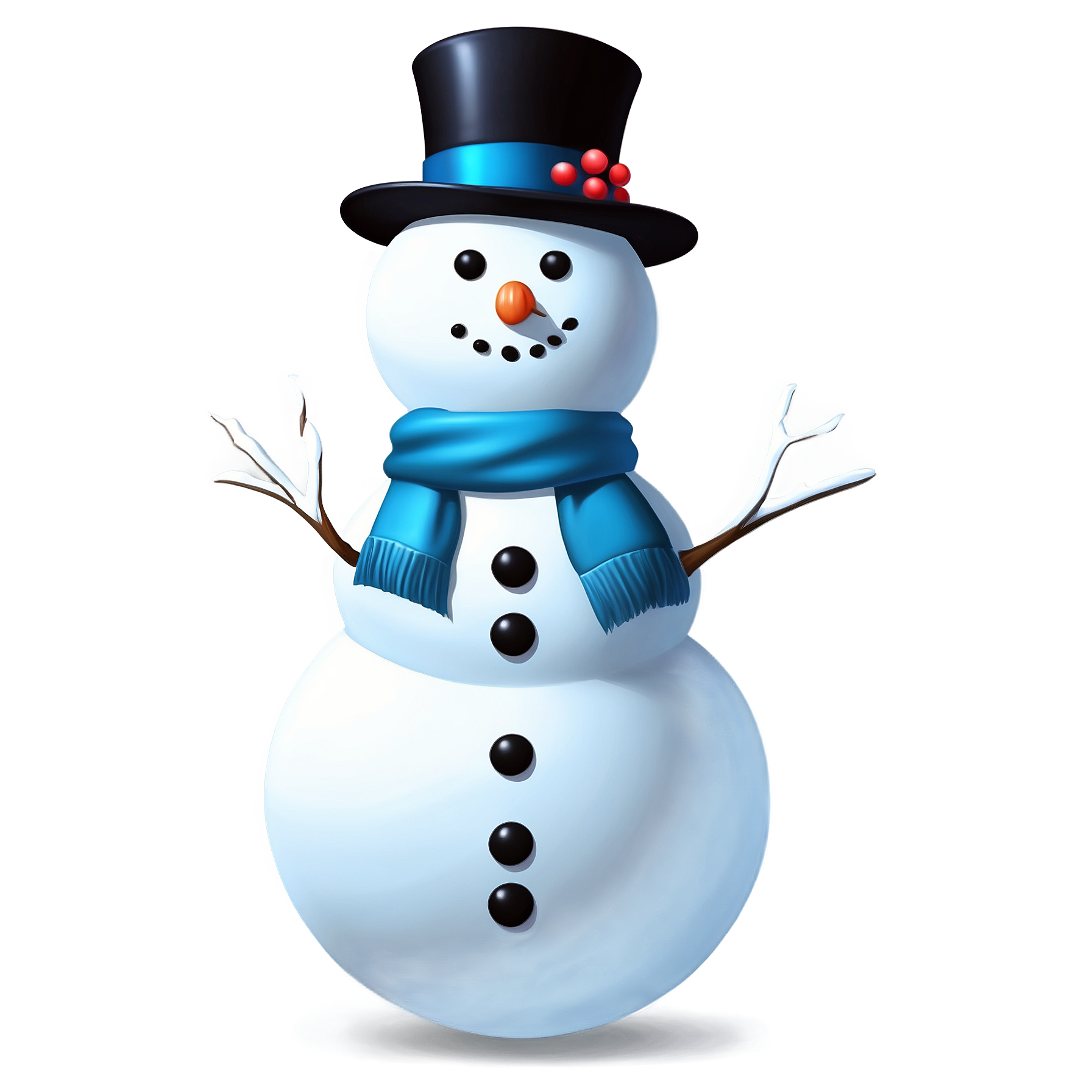 Graphic Design Snowman full details or high quality 4k real 1