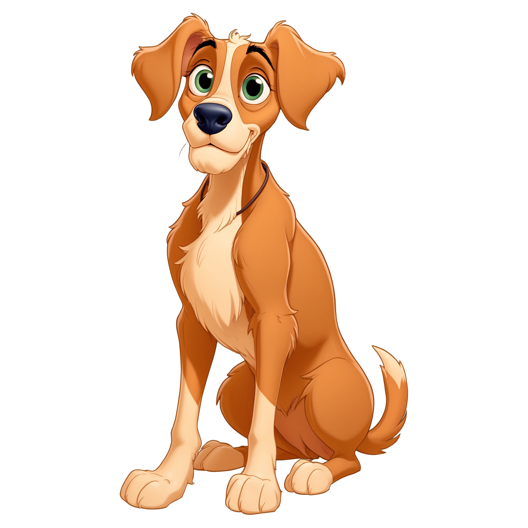 Graphic Design Tramp from Lady and the Tramp realistic full bo 1