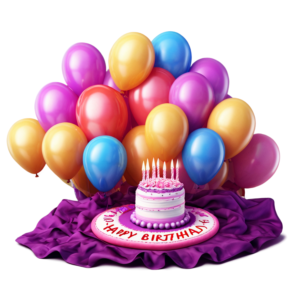 Leonardo Vision XL happy birthday 3d text No shadow full deta 5