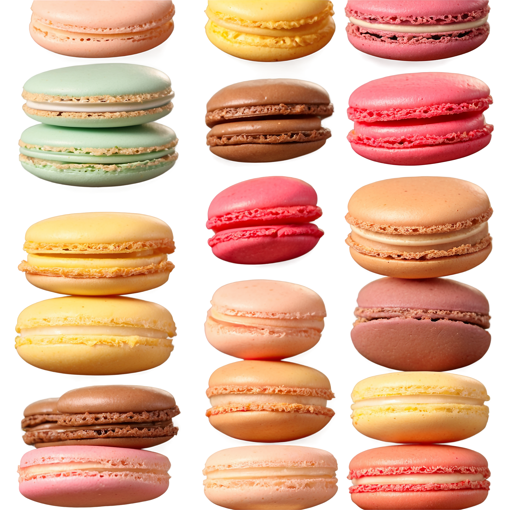 Lifelike Vision Macarons full details or high quality 4k reali 5
