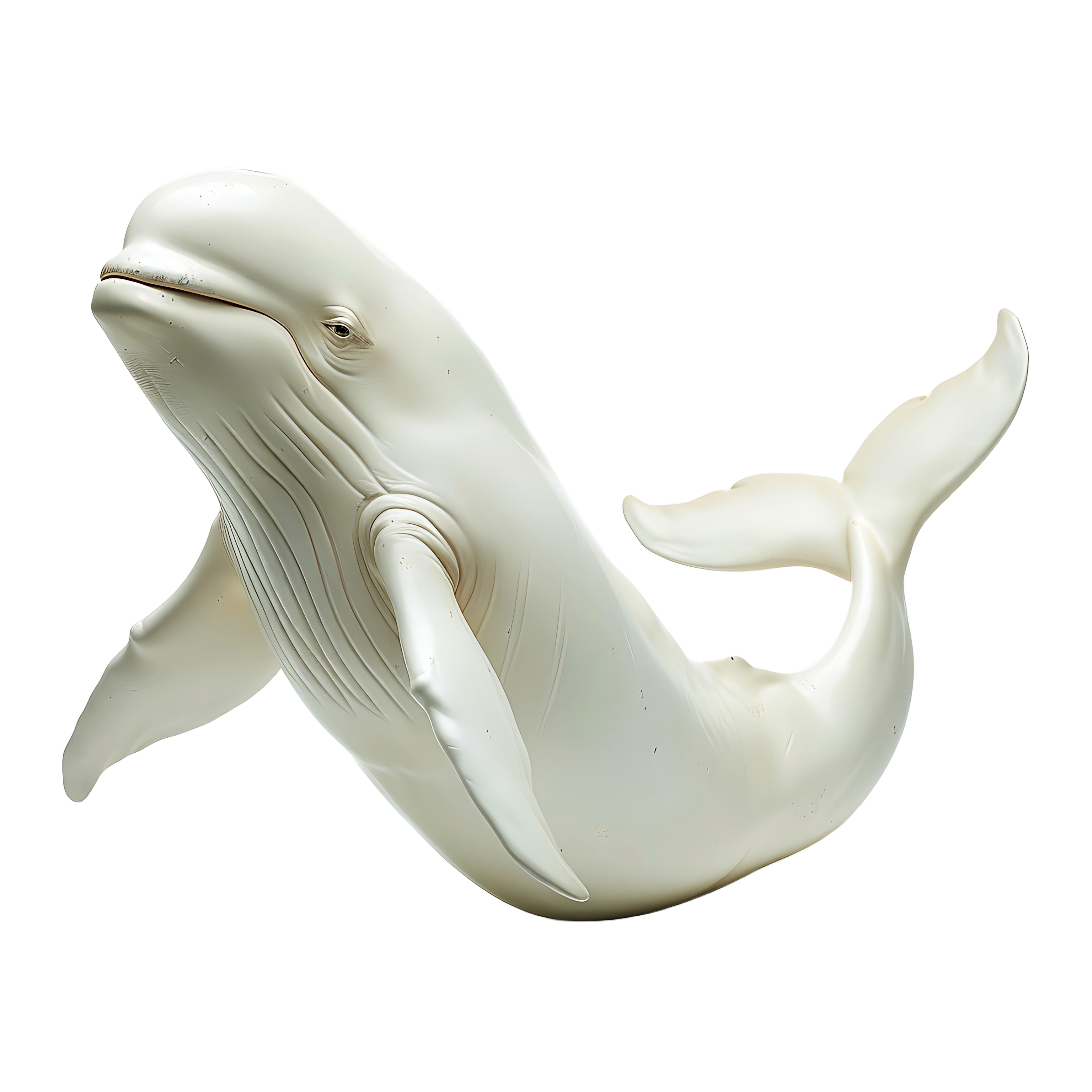 jawadseotoolninja 55781 17625 Beluga whale realistic on white b 3a914d0a d1e2 440e b545 f849270d20eb
