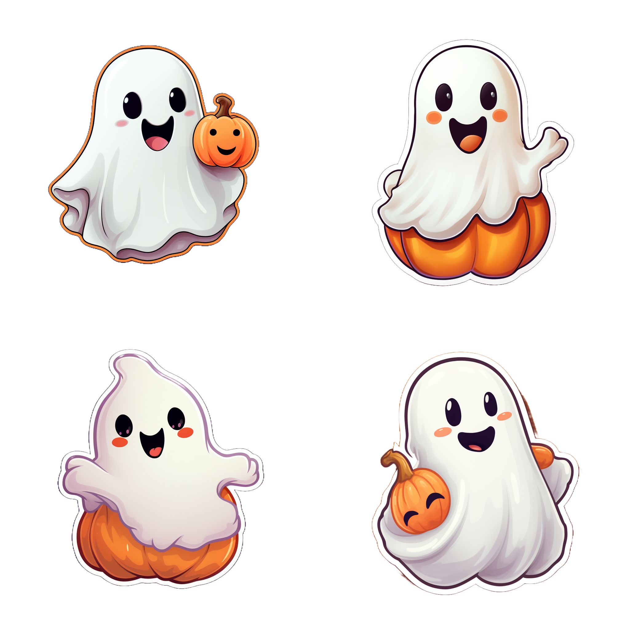 natrlvibez cute little ghost with a pumpin for stickers e7080862 afd0 4edb 981c d0e6afa5a1a9