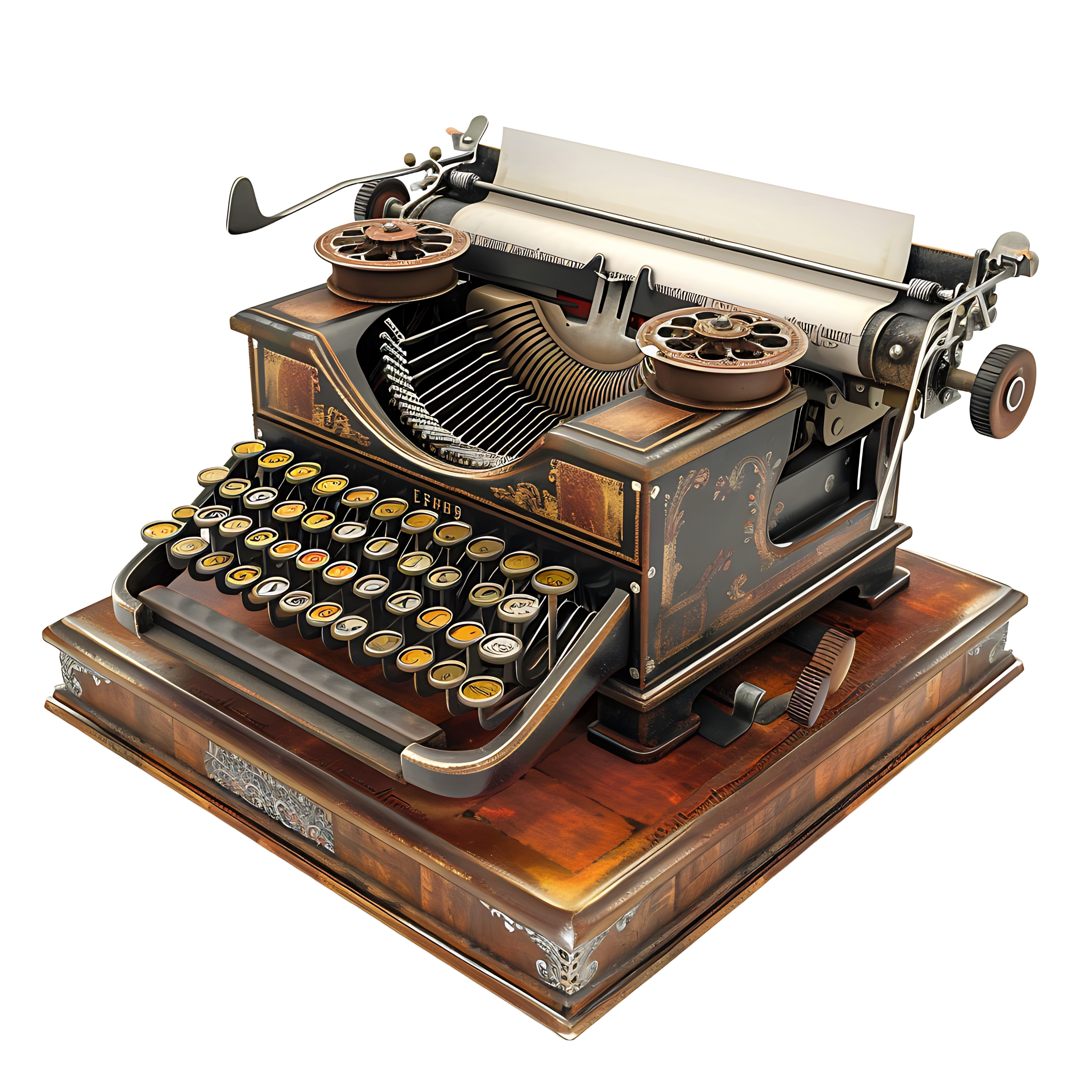 seotoolnin 03073 Antique typewriter realistic on white backgrou f1407871 96ba 40e4 84ee f61ff673908e Copy