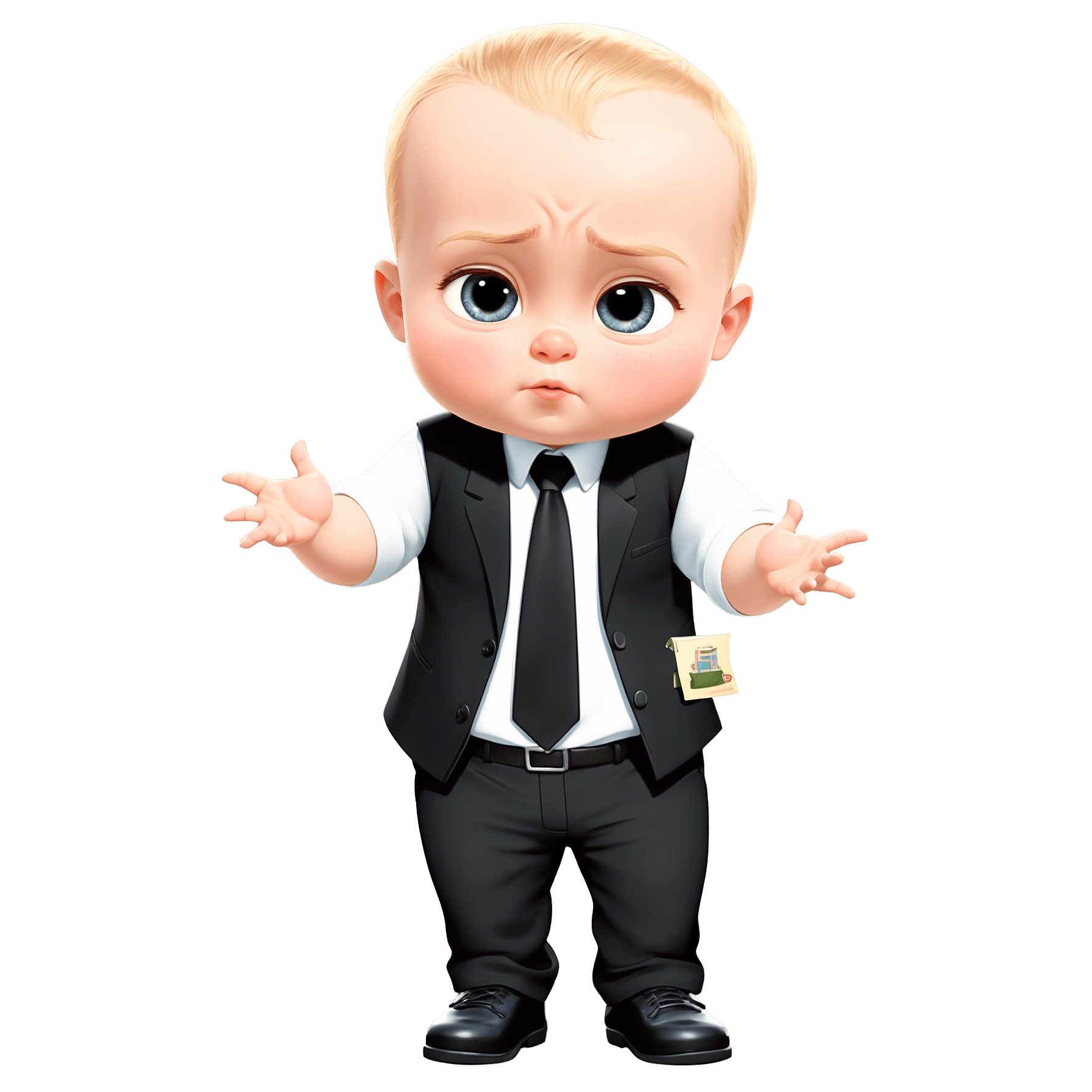 Baby Boss Clipart PNG