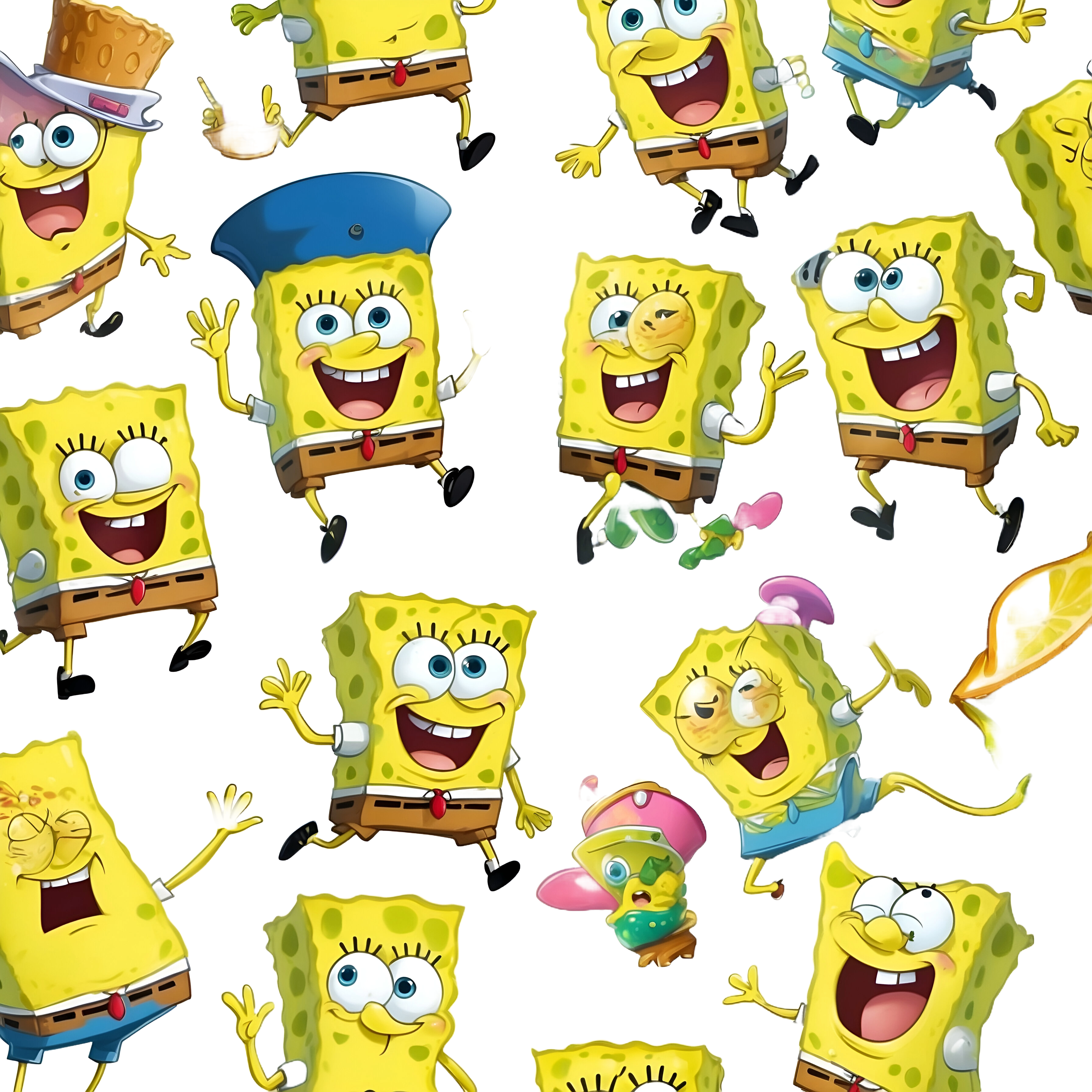 Spongebob Funny PNG Free & High-Resolution Image