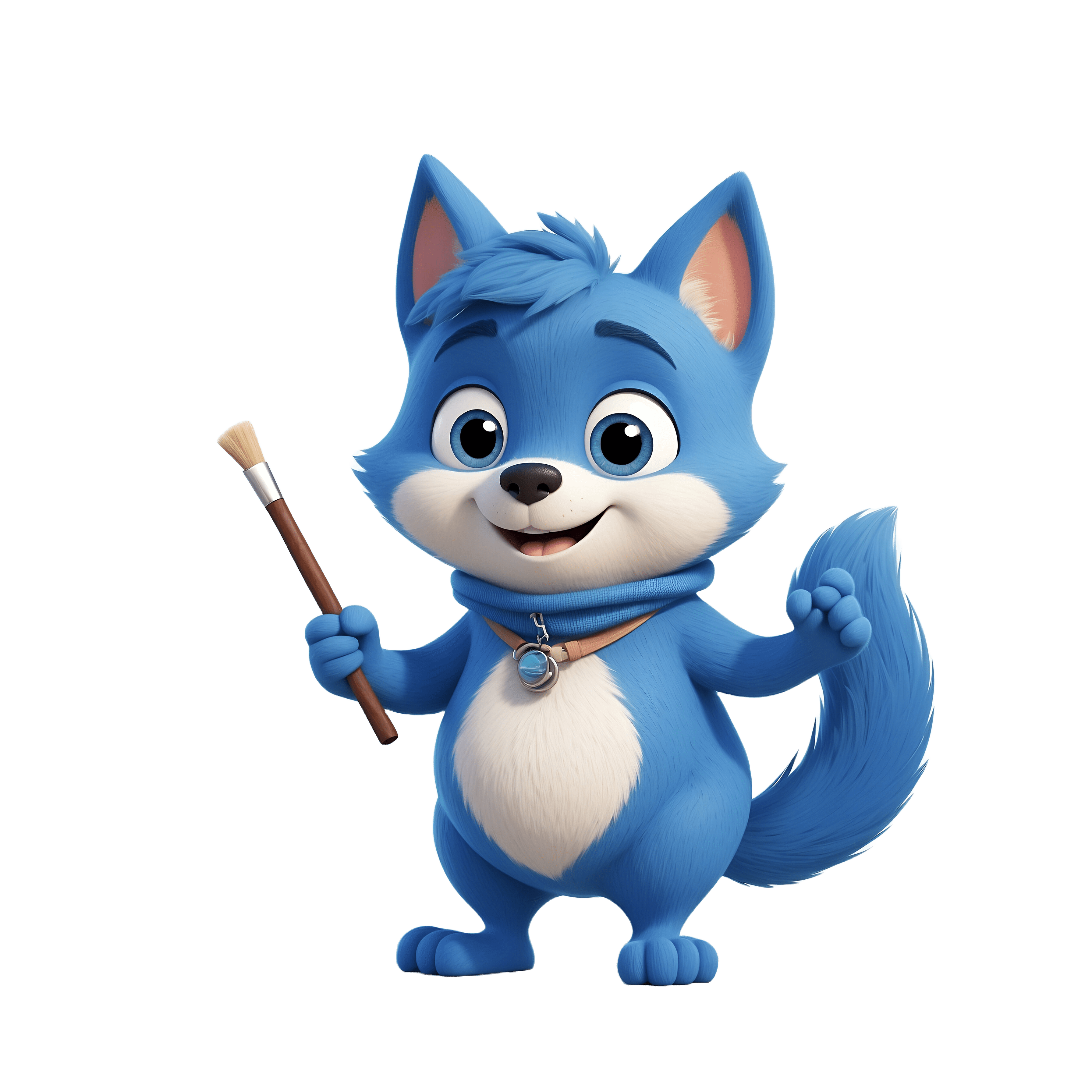 Bluey PNG Cute High-Quality Cartoon Style