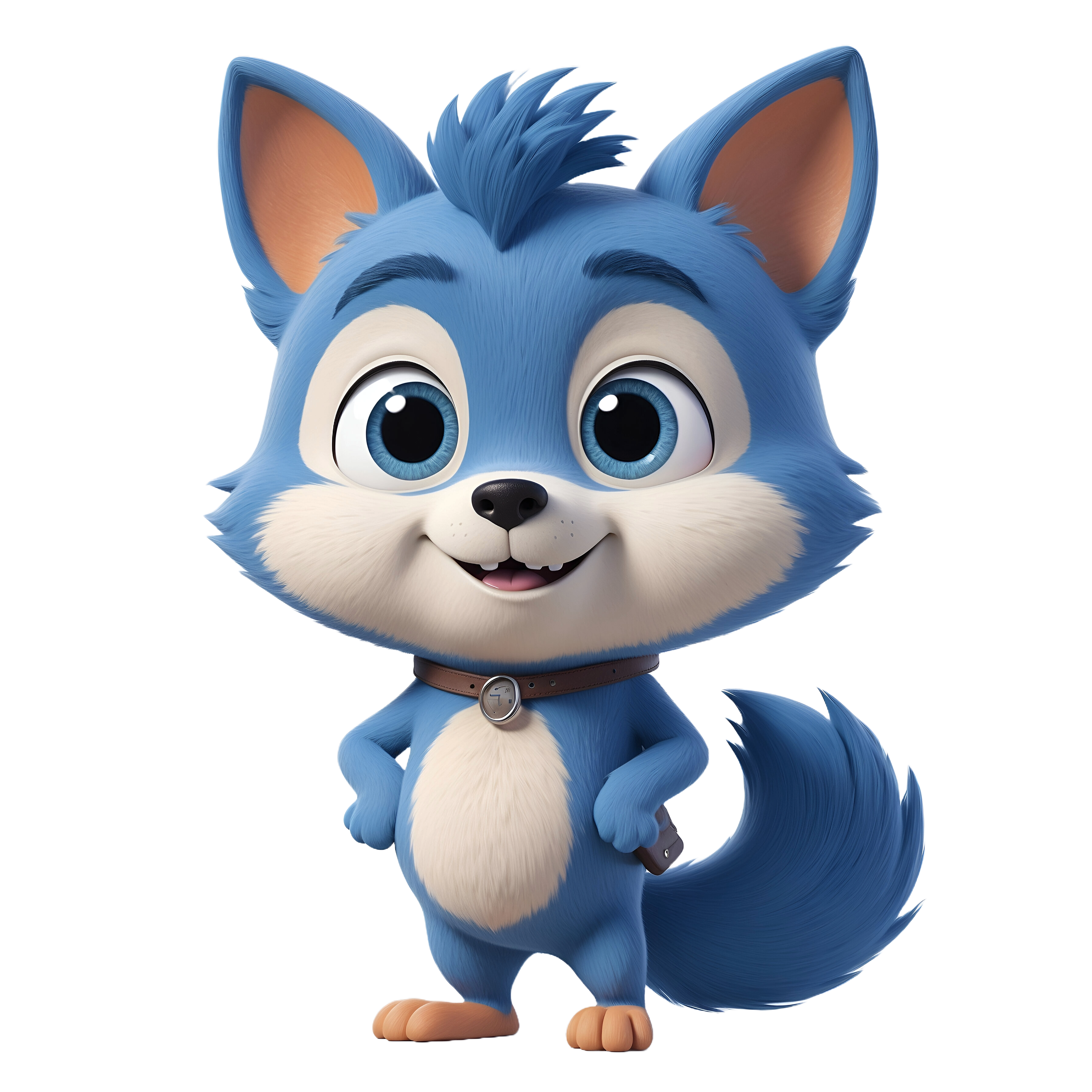 Bluey Cartoon PNG Download Transparent Background