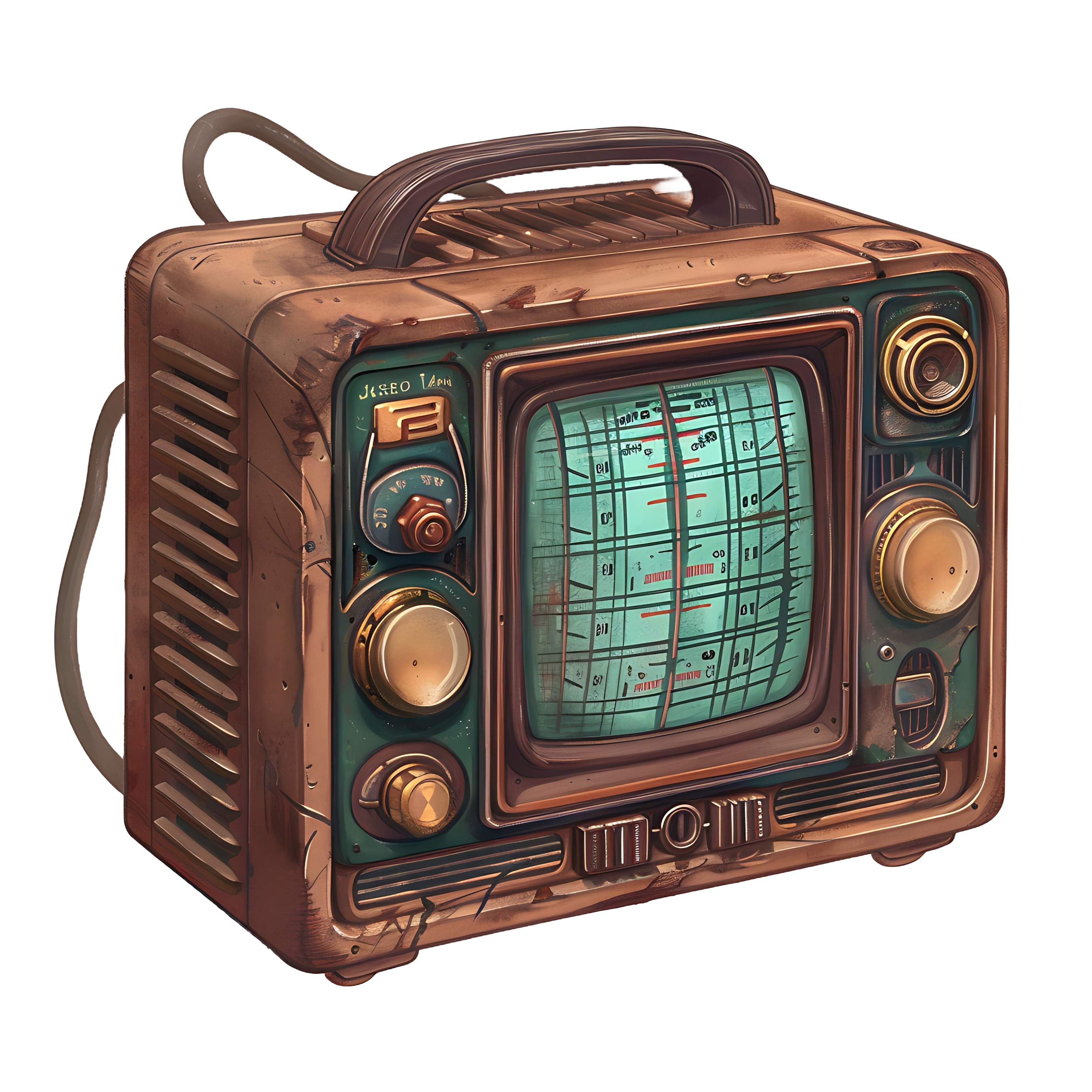 jawadseotoolninja 55781 17625 Antique radio realistic 2d cartoo 02bee950 6e51 4d57 905a 4ac50570248a