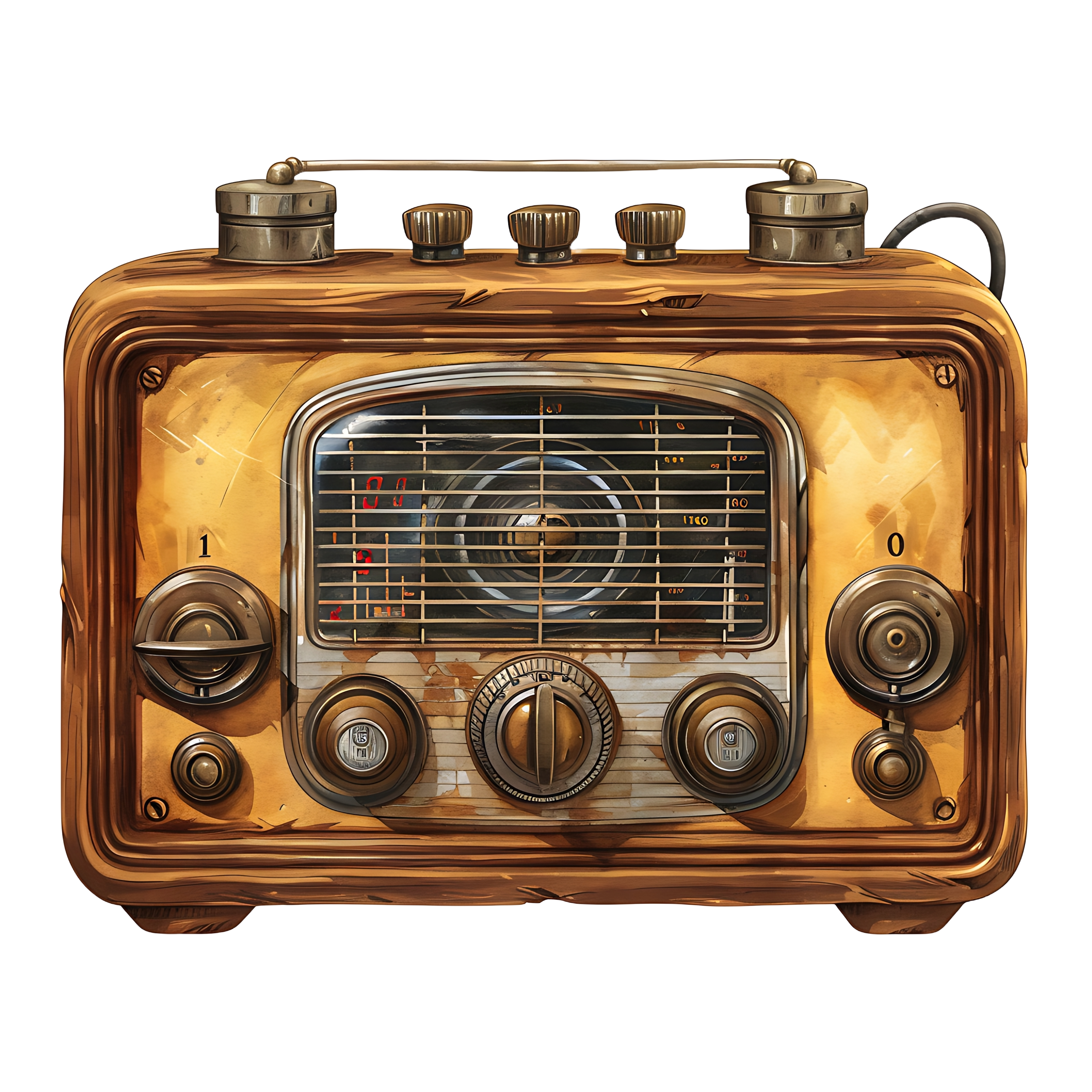 jawadseotoolninja 55781 17625 Antique radio realistic on whit 1547bd2e e341 4973 83d4 e0b6c5cdeb19 1