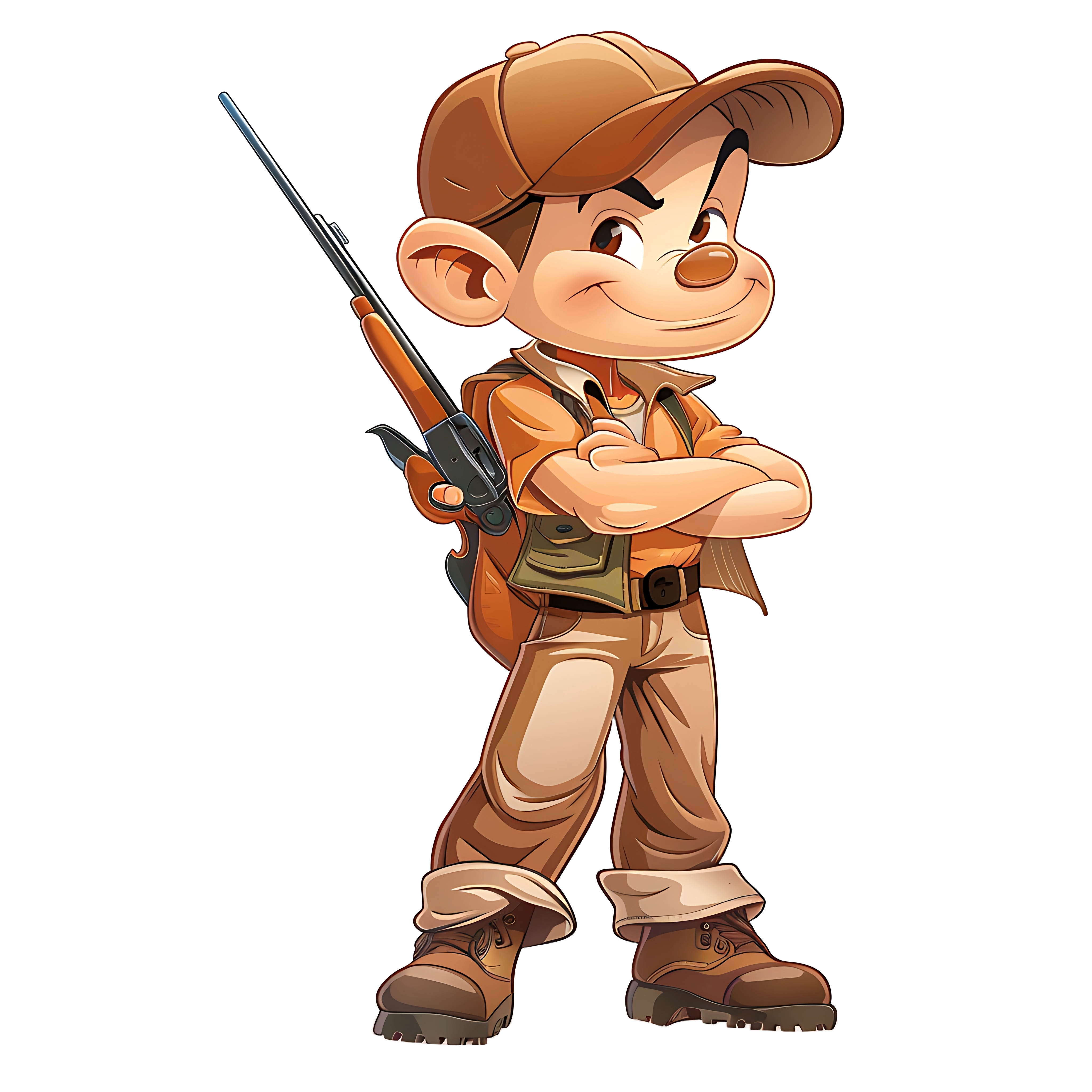 Elmer fudd famous PNG – Retro Style Clipart