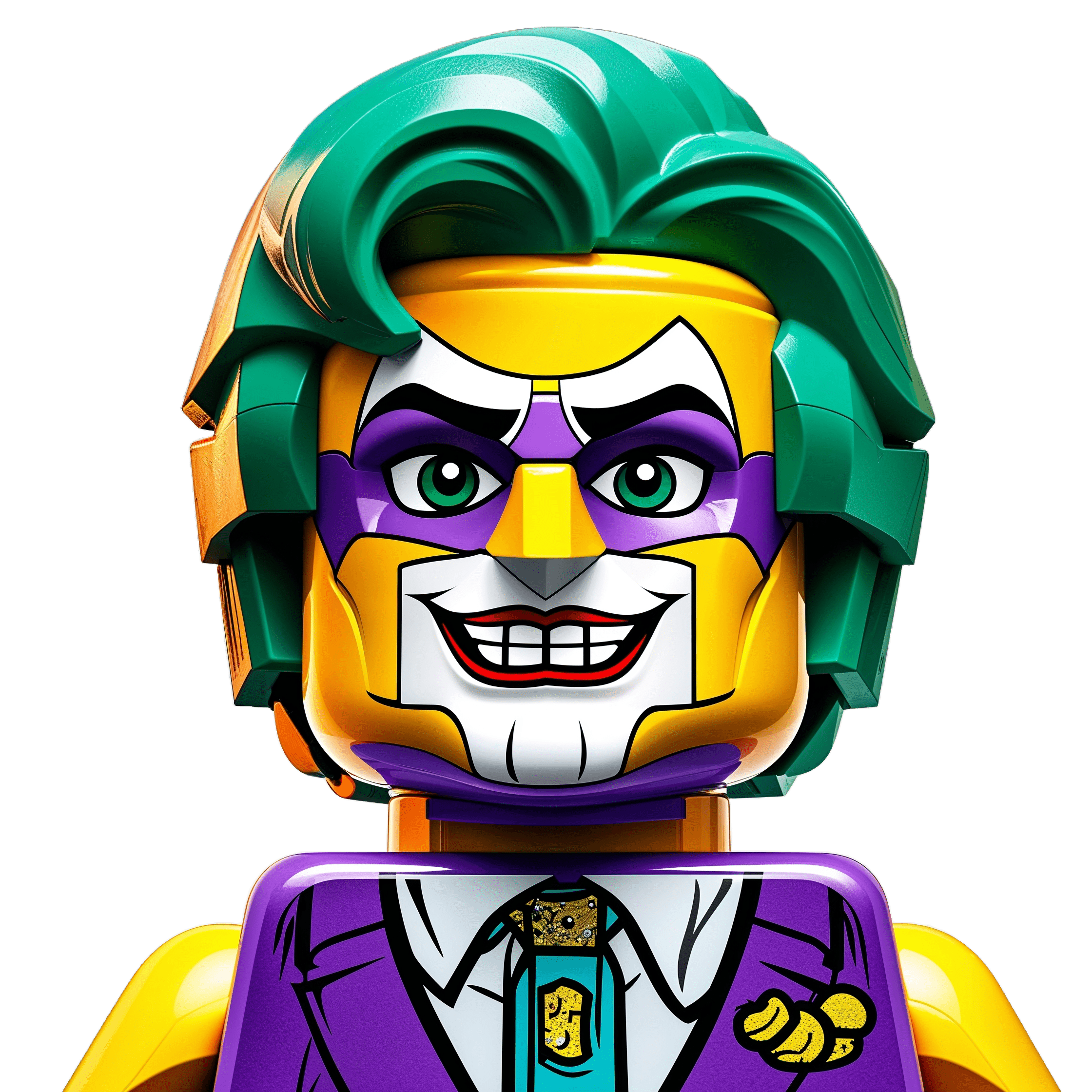 Lego Joker PNG Free – High-Resolution Transparent