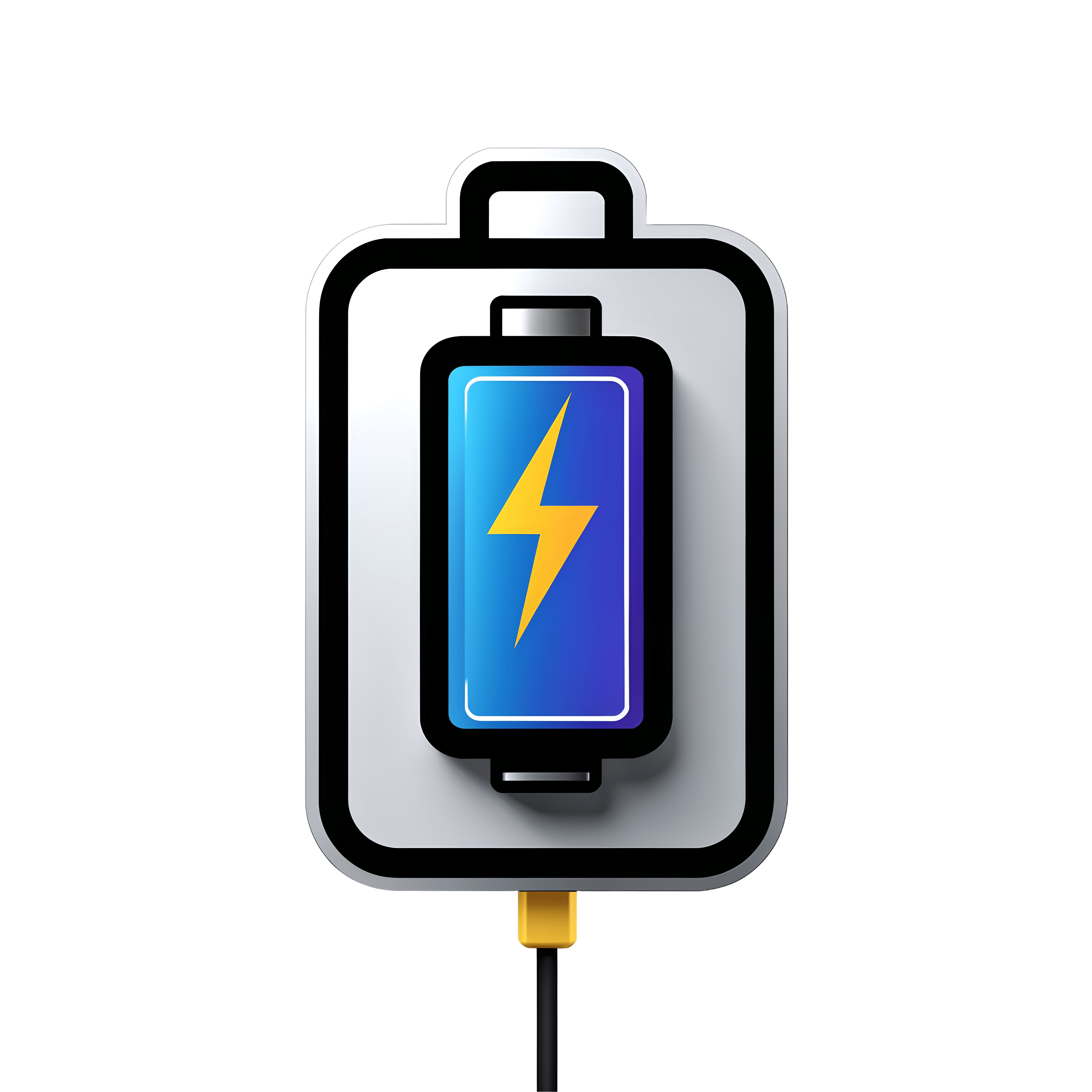 Battery Charging Symbol PNG Icon Transparent Background