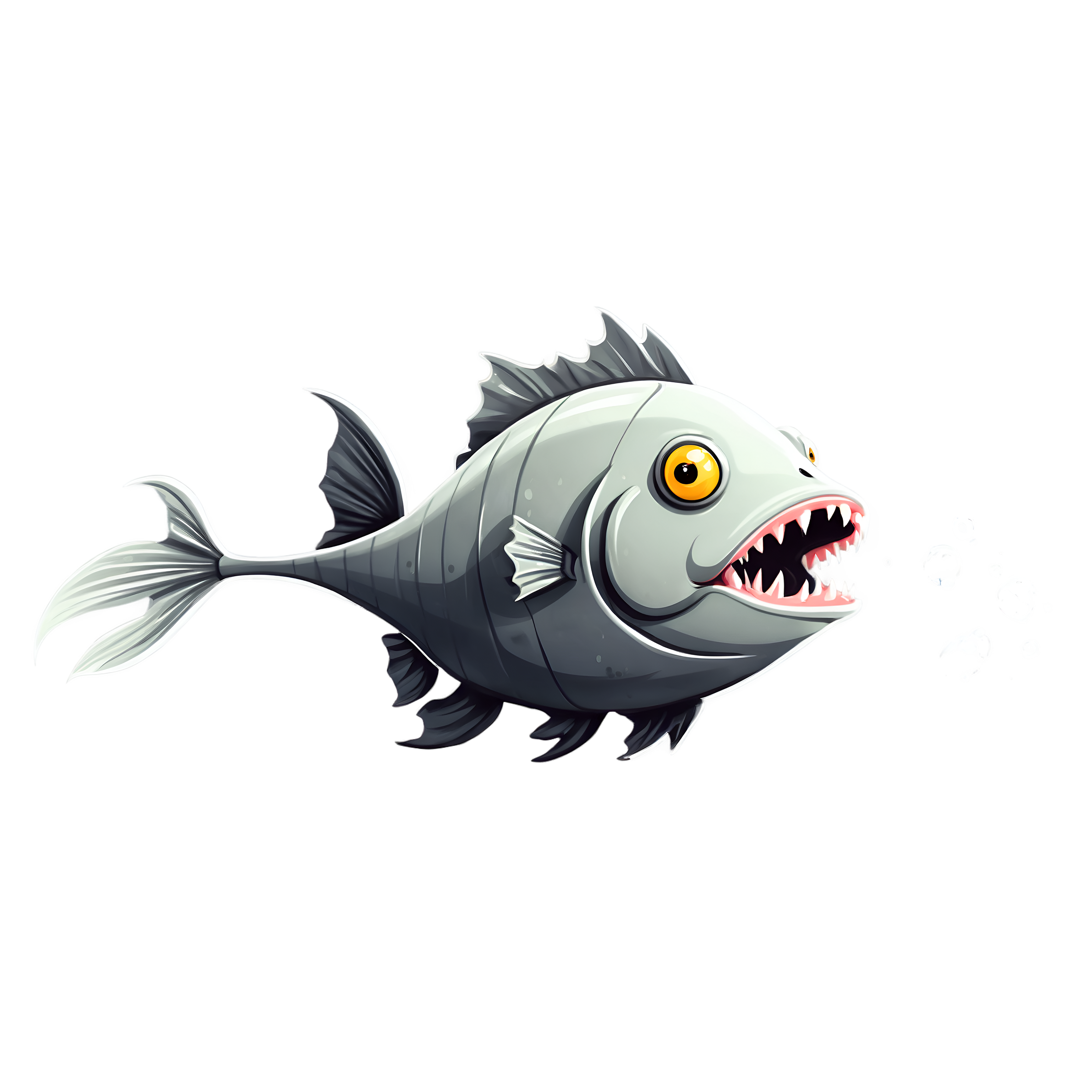 Angler Fish PNG Scary Free Download & Clipart