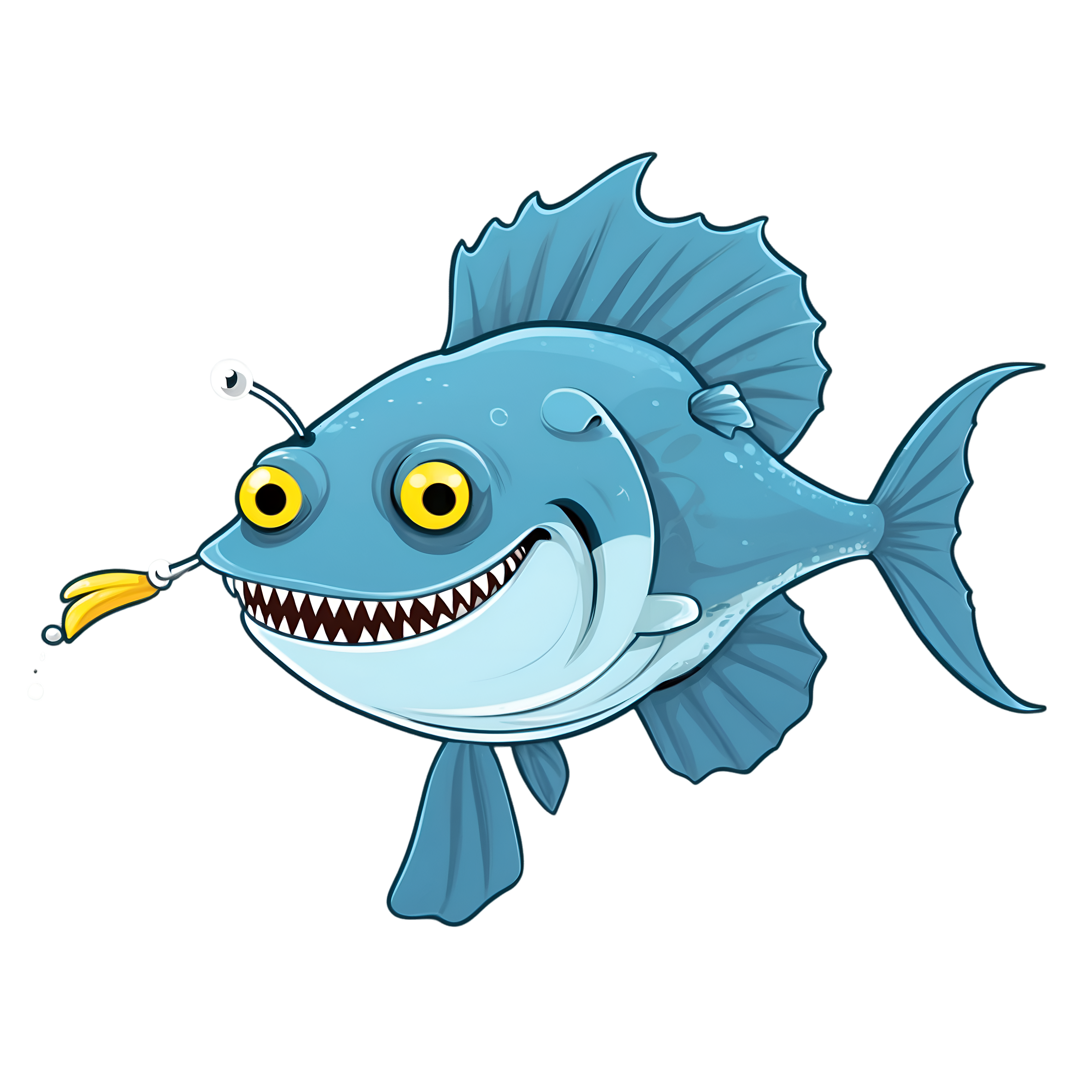 Angler Fish PNG Free Realistic & High-Quality Image